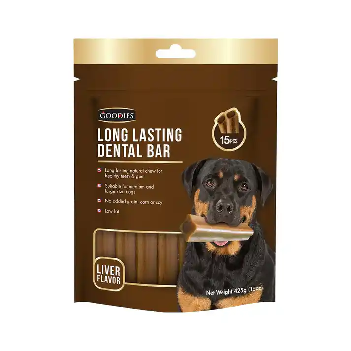 Goodies Long Lasting Dental Bar Liver Flavor 15 in 1, 425g