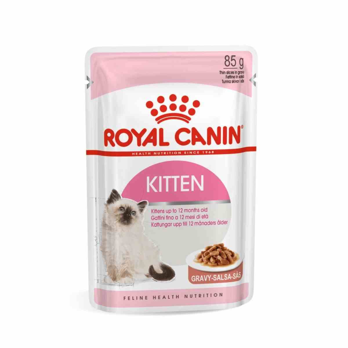 Royal Canin Persian Kitten Dry Cat Food - 4 Kg + Wet Food