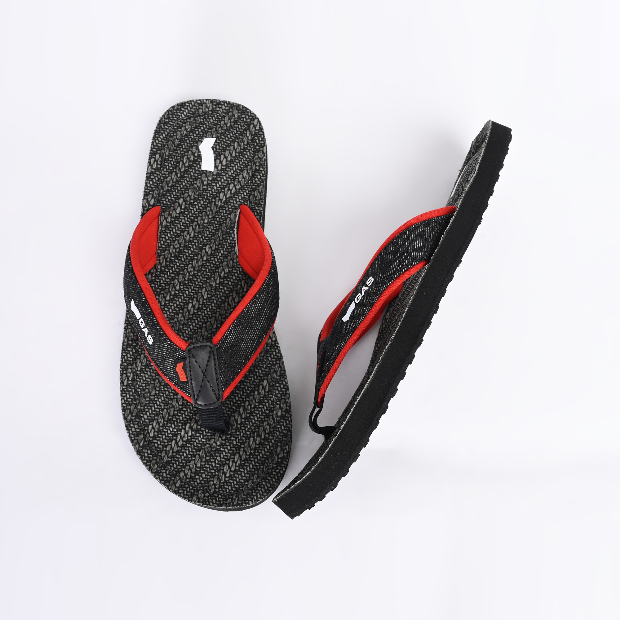 GAS | Men's RawWave Red Flipflops|0