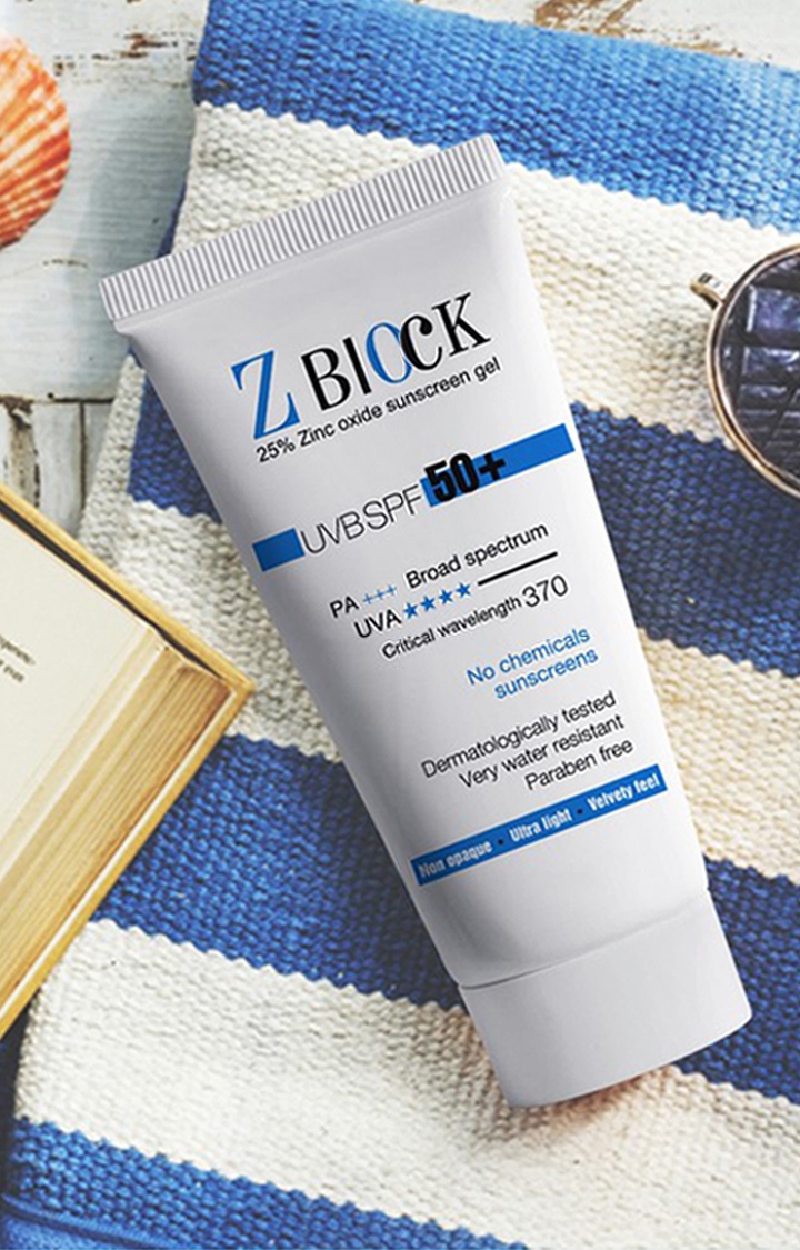 Z BLOCK | Z-Block 25% Zinc Oxide Sunscreen Gel, SPF 58, 50 ml 2