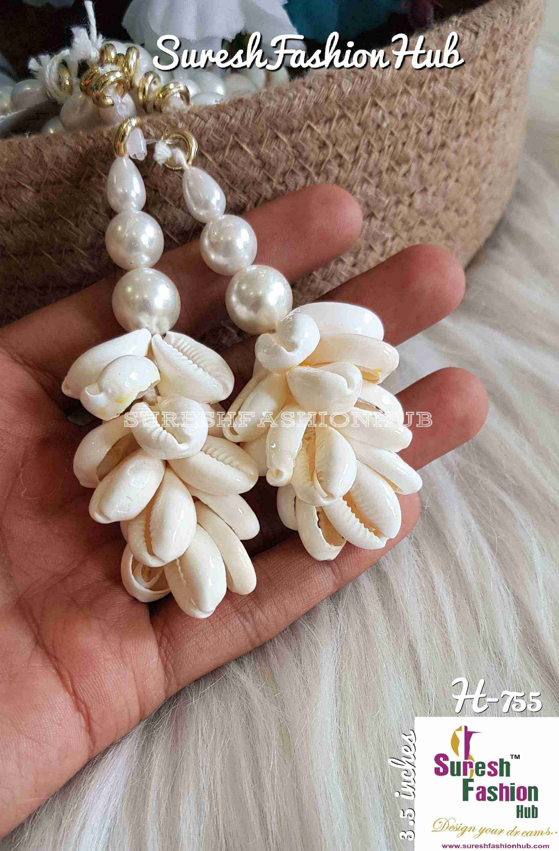White Shells And Pearls Latkan