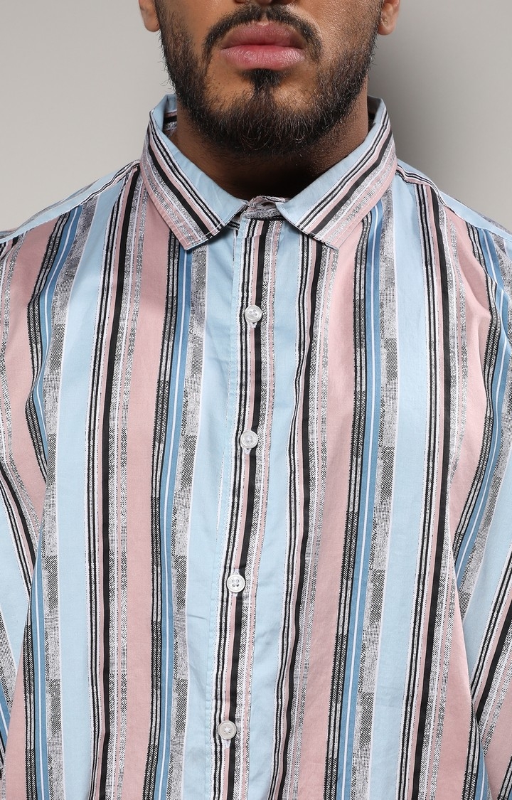Men's Multi Striped Casual Shirts