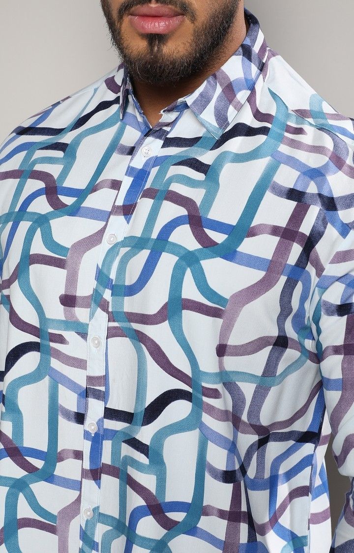 Men's Multi Printed Casual Shirts