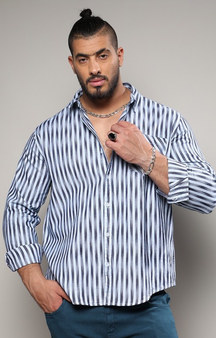 Men's Multi Striped Casual Shirts