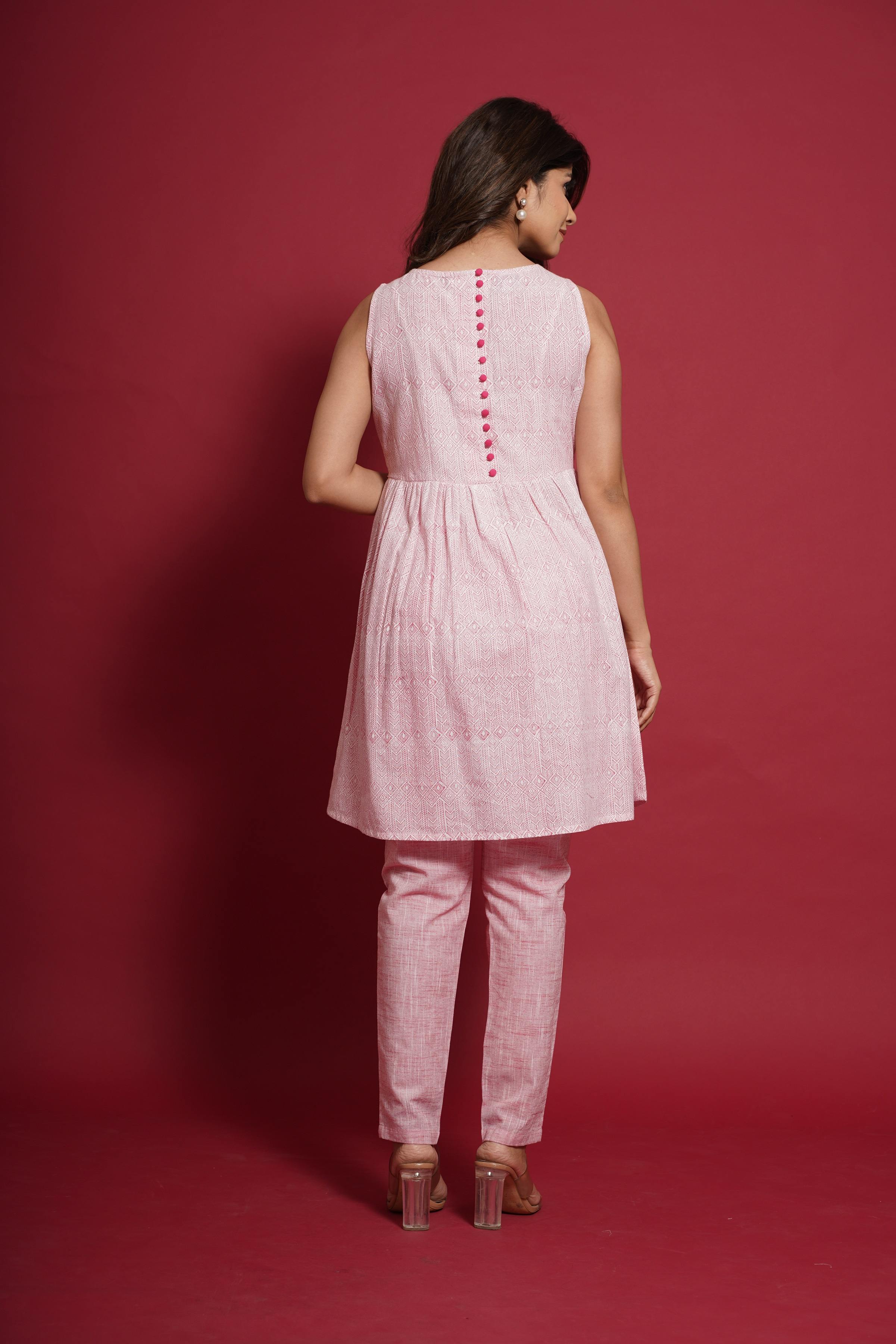 PINK BLOCK PRINT COTTON CO-ORD Shttps://platform.fynd.com/public/admin/assets/adm-loader.gifET