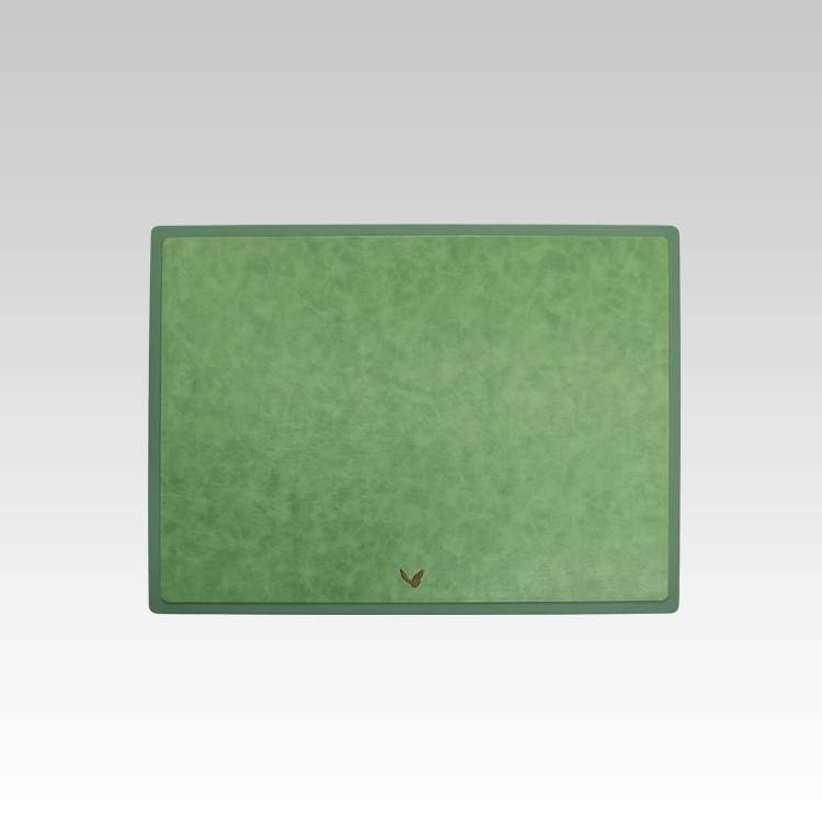 22x16 Inches Rigid Desk Blotter | Moderno | Sea Green