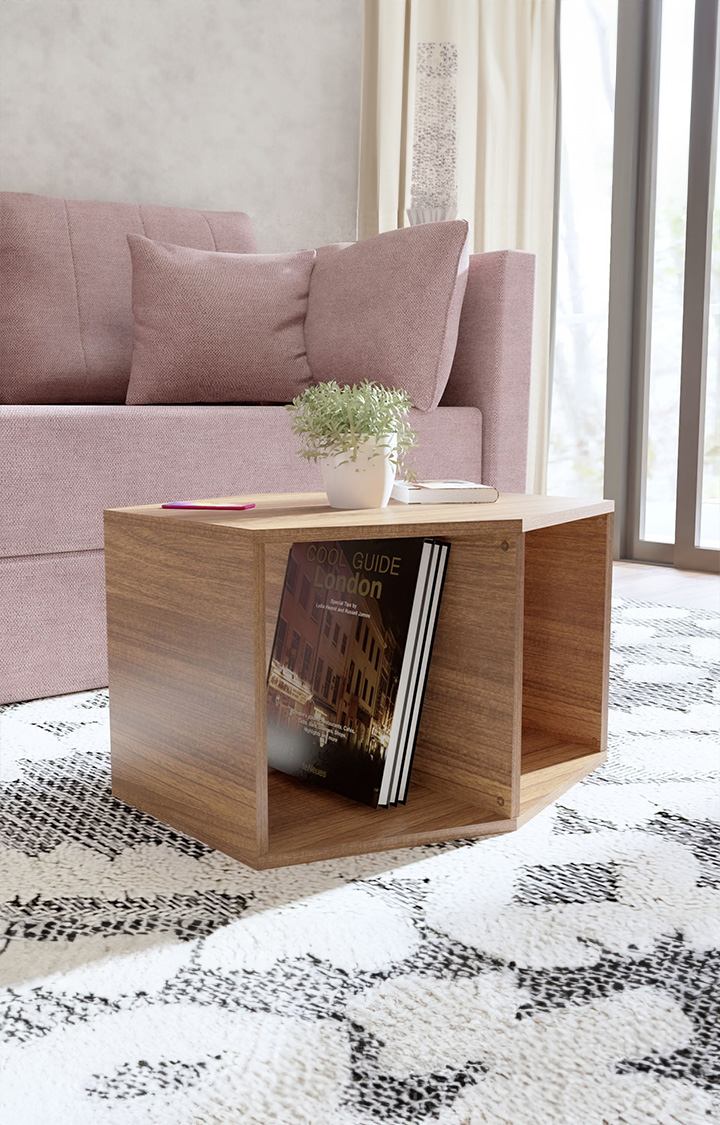 Hexa Coffee Table - Leon Teak Finish