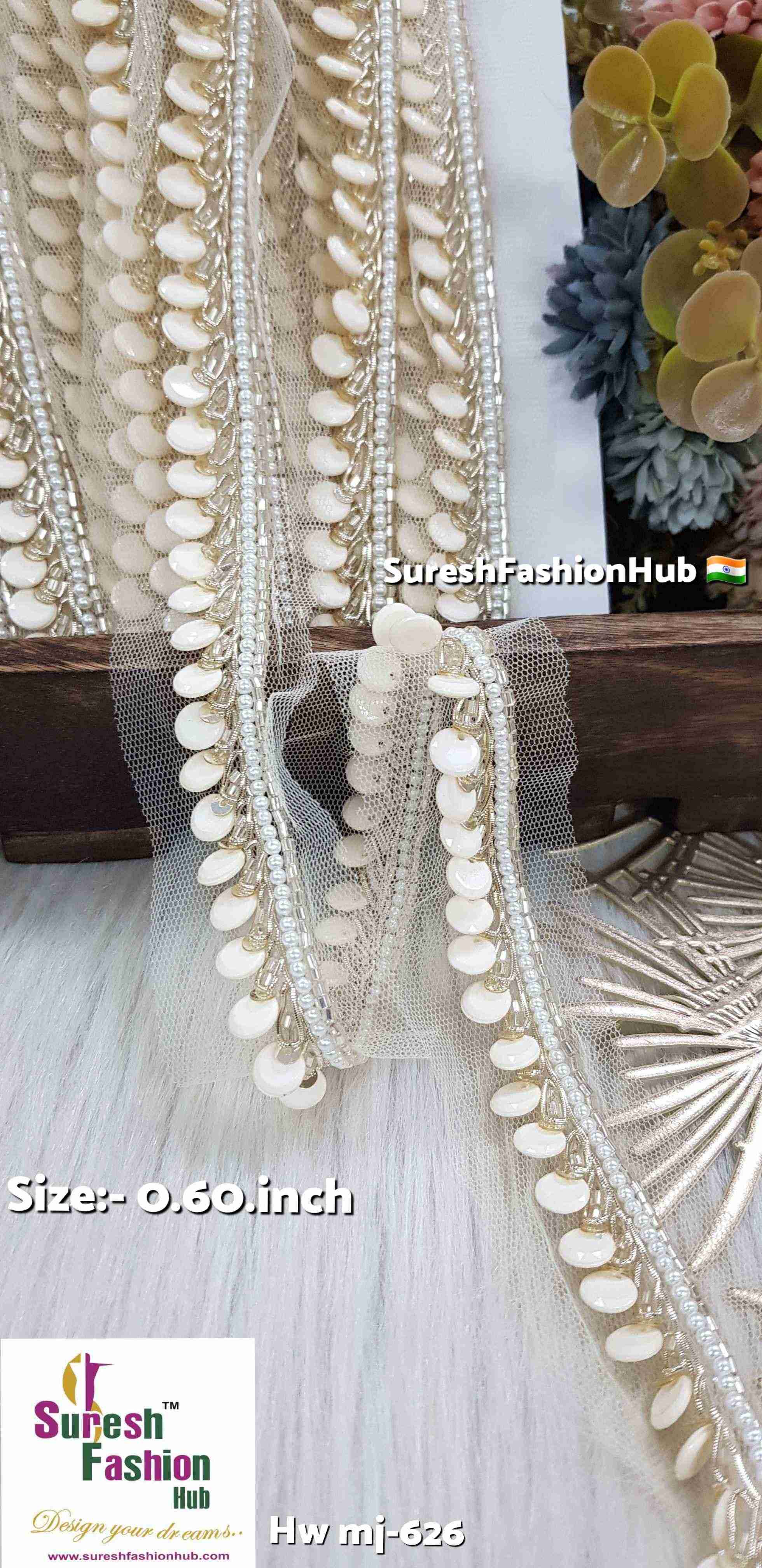 Ivory Pearl Handmade Lace
