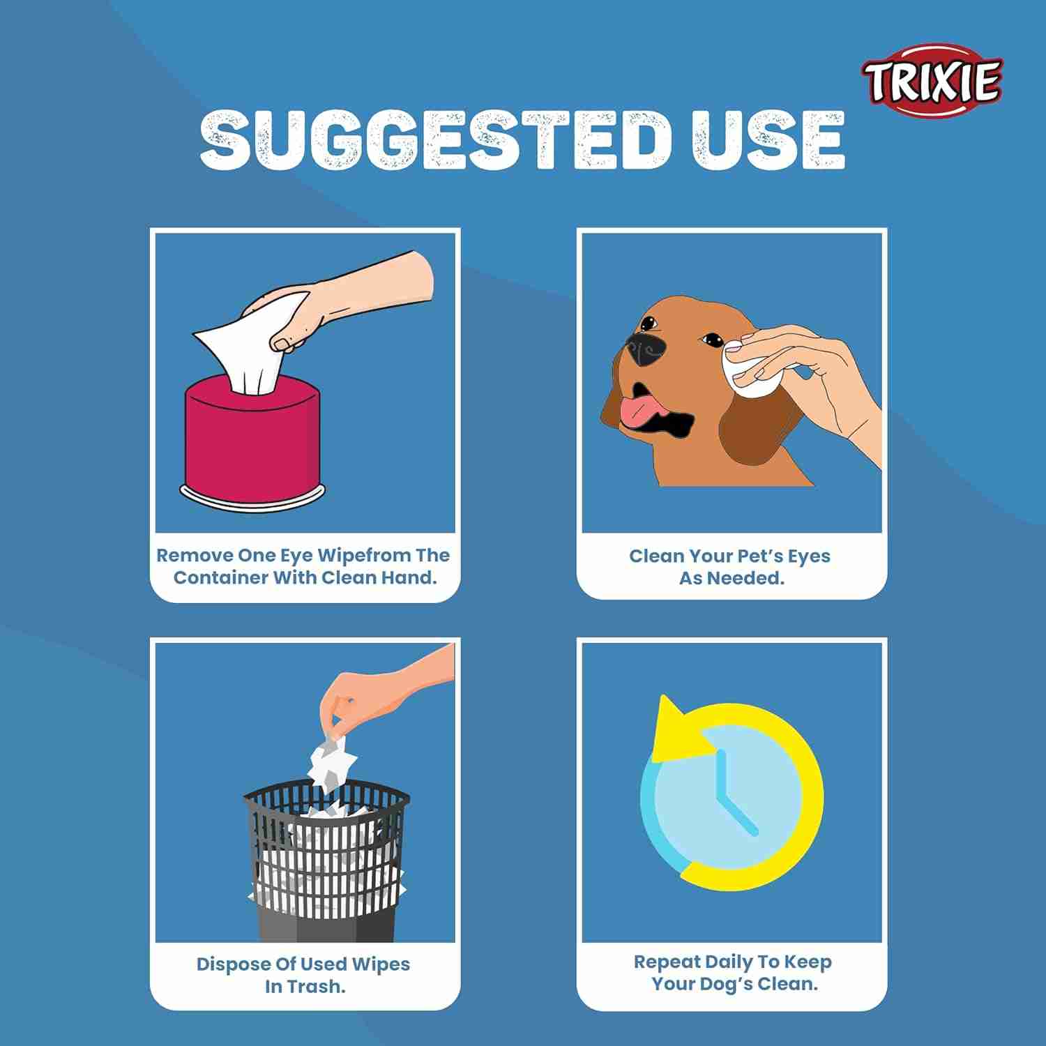 Trixie Eye Care Wipes