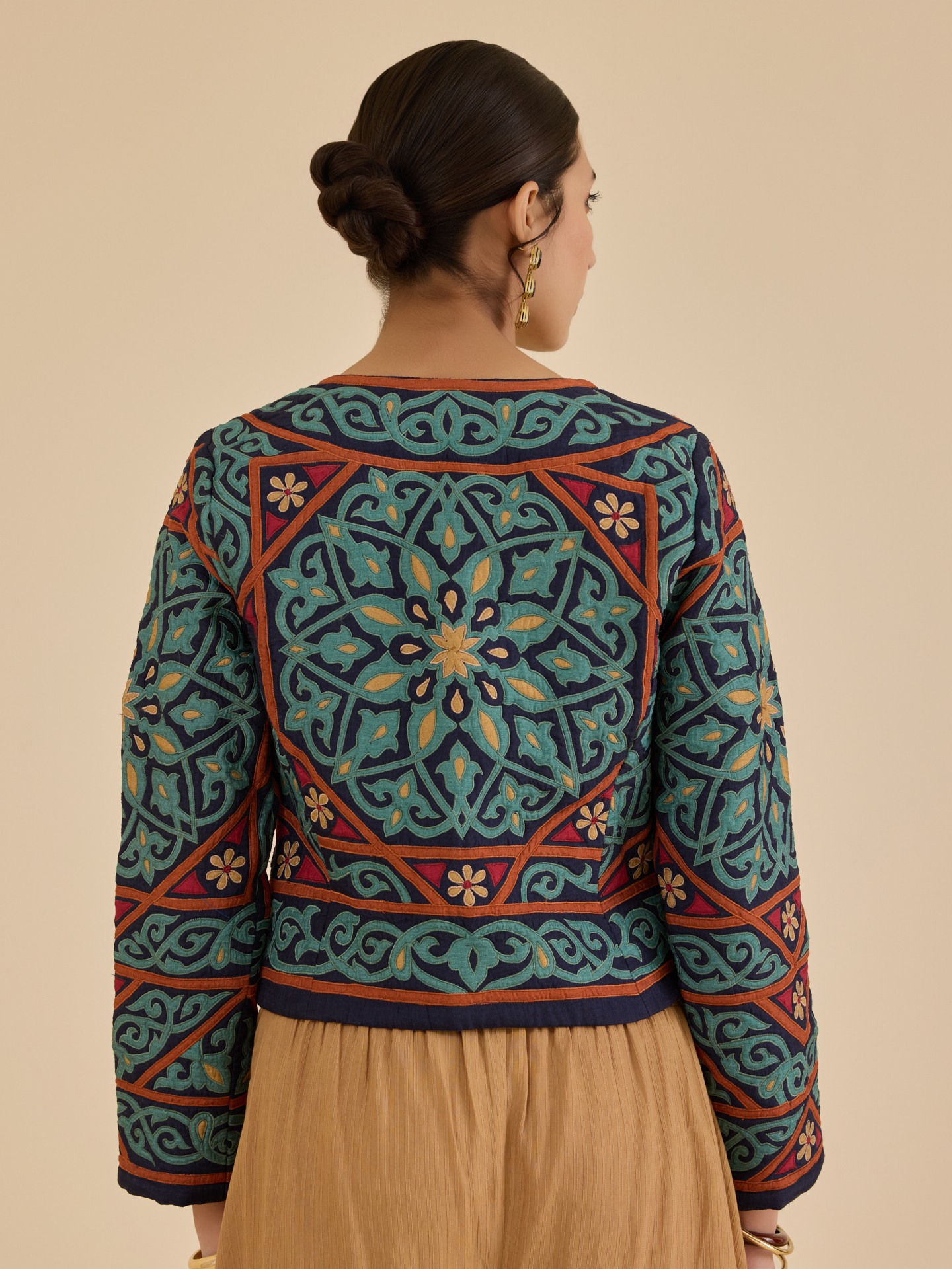 Blue Meera- Quilting Jacket