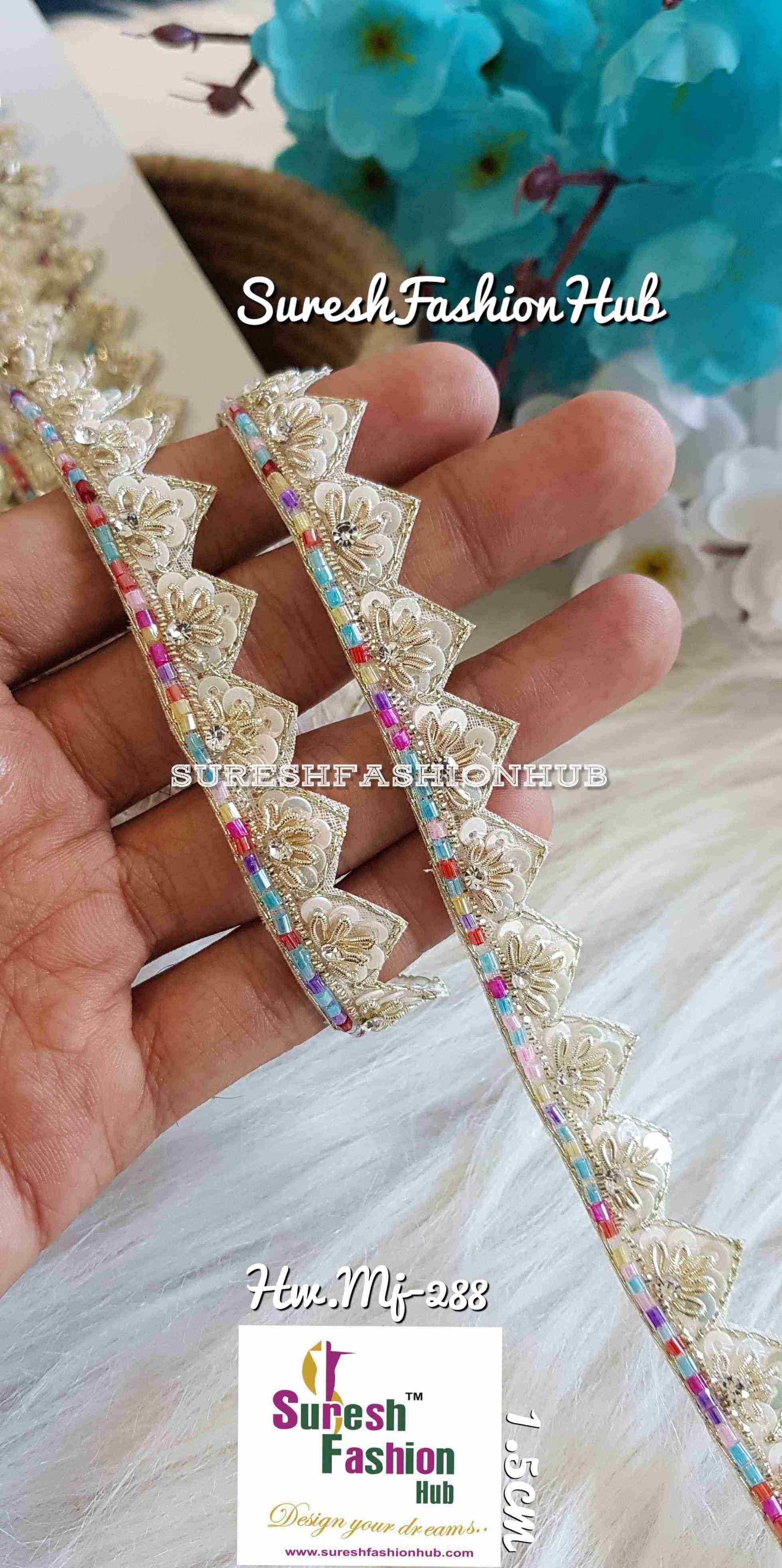Indian Laces Embellishments Embroidery Saree Border Wholesale Silk Crafting Sewing Decorative Designer Ribbons #Blackborder  #Fancylaces #Decorativetrims #Embroideredborder #Sewingtrims #テープ #minne #lndianlaces #Sareeborder #アニー都城 #pasamanerías #pasamaneriasbordadas #Embellishments #可愛いマスク #Embroiderytrimmings #アクセサリー