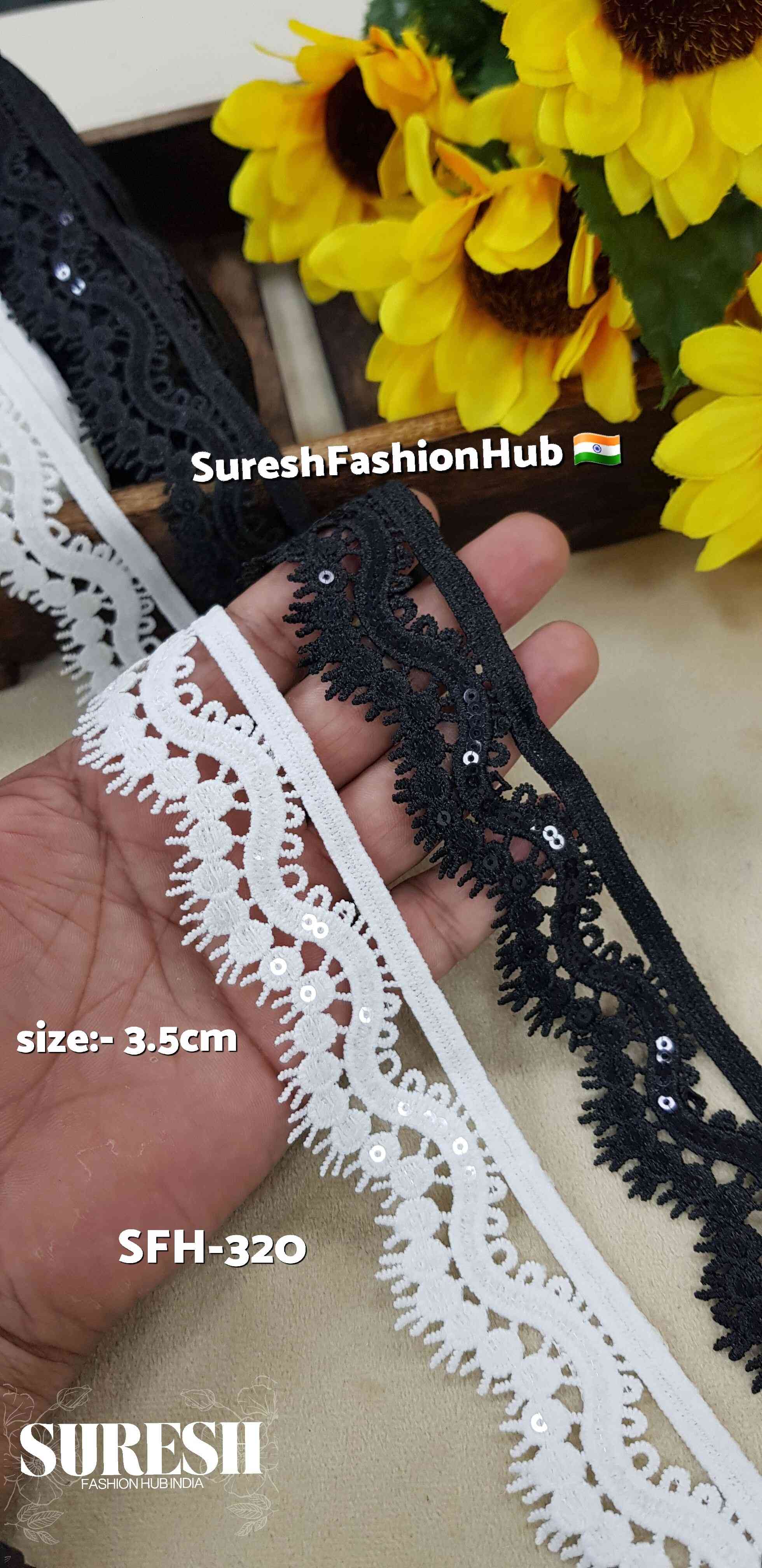  Imported GPO Cutwork Lace
