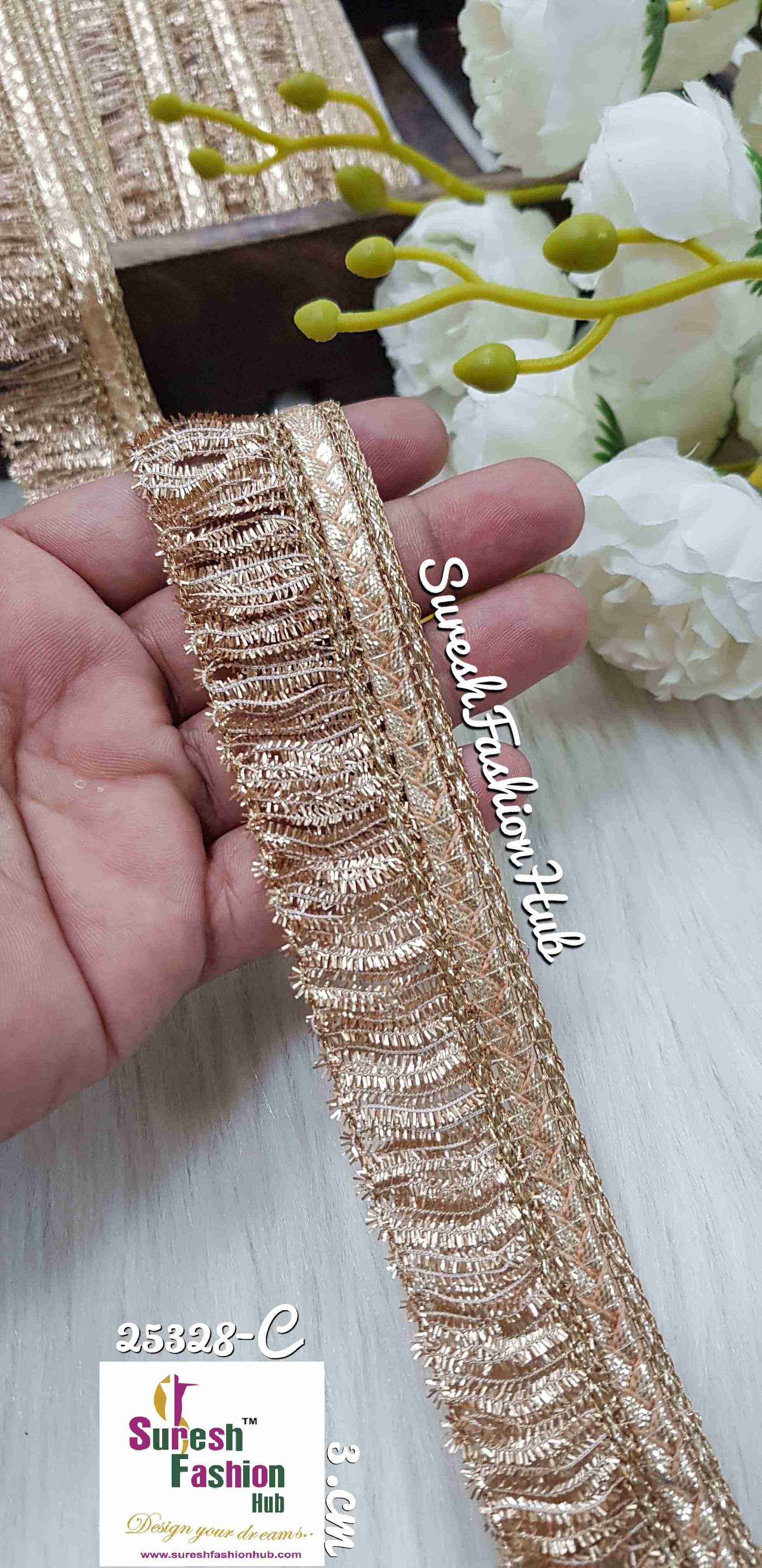 Pearl Fringe Elegance Lace