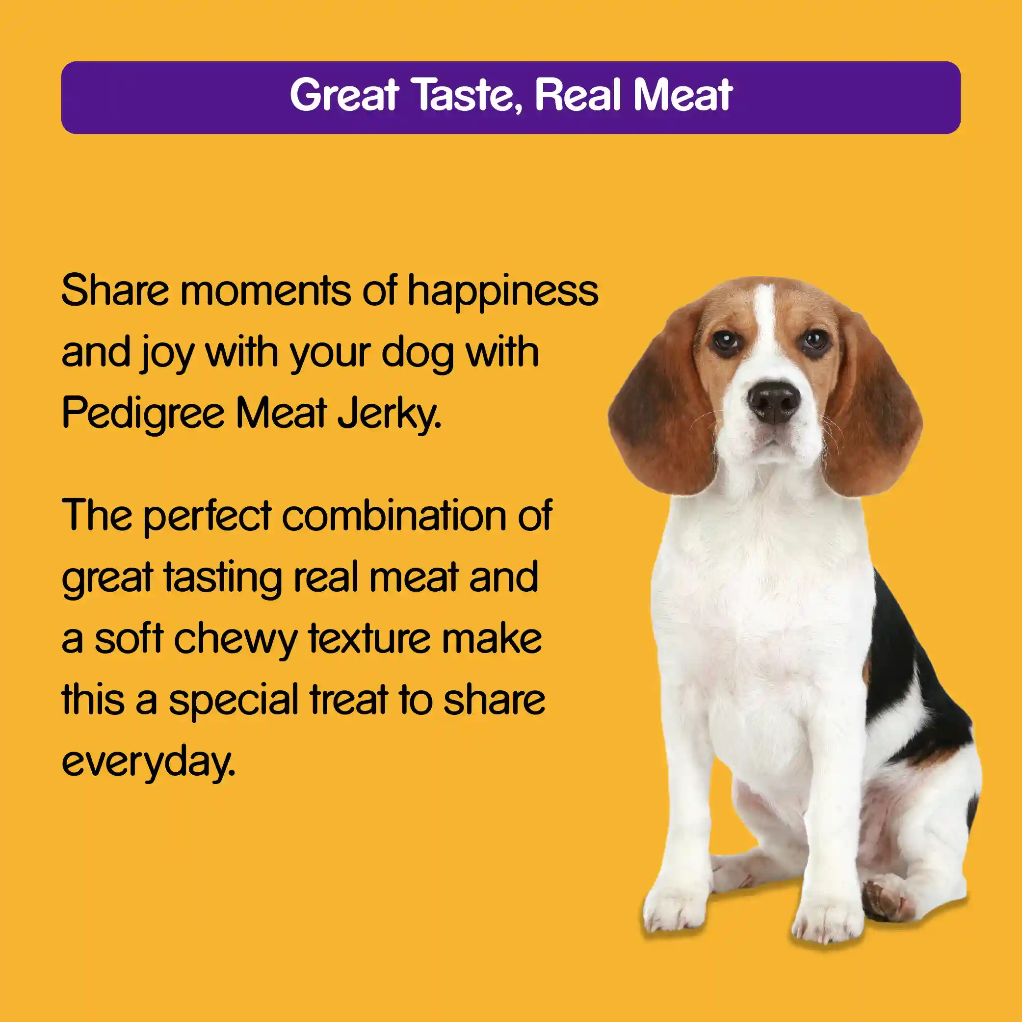 Pedigree Meat Jerky Stix Adult Bacon Dog Treat - 60 g