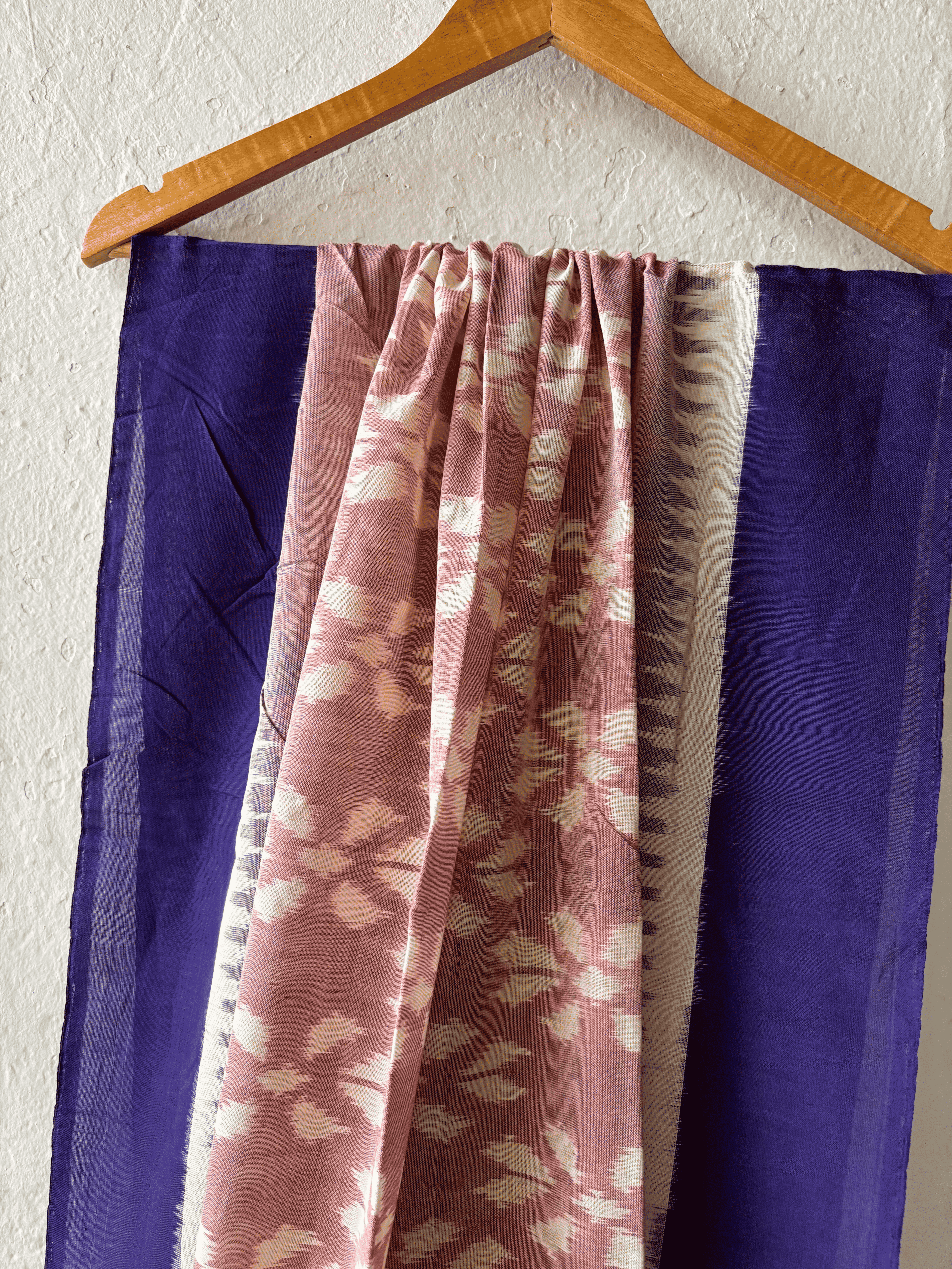 Cotton Flower Ikat Duppata
