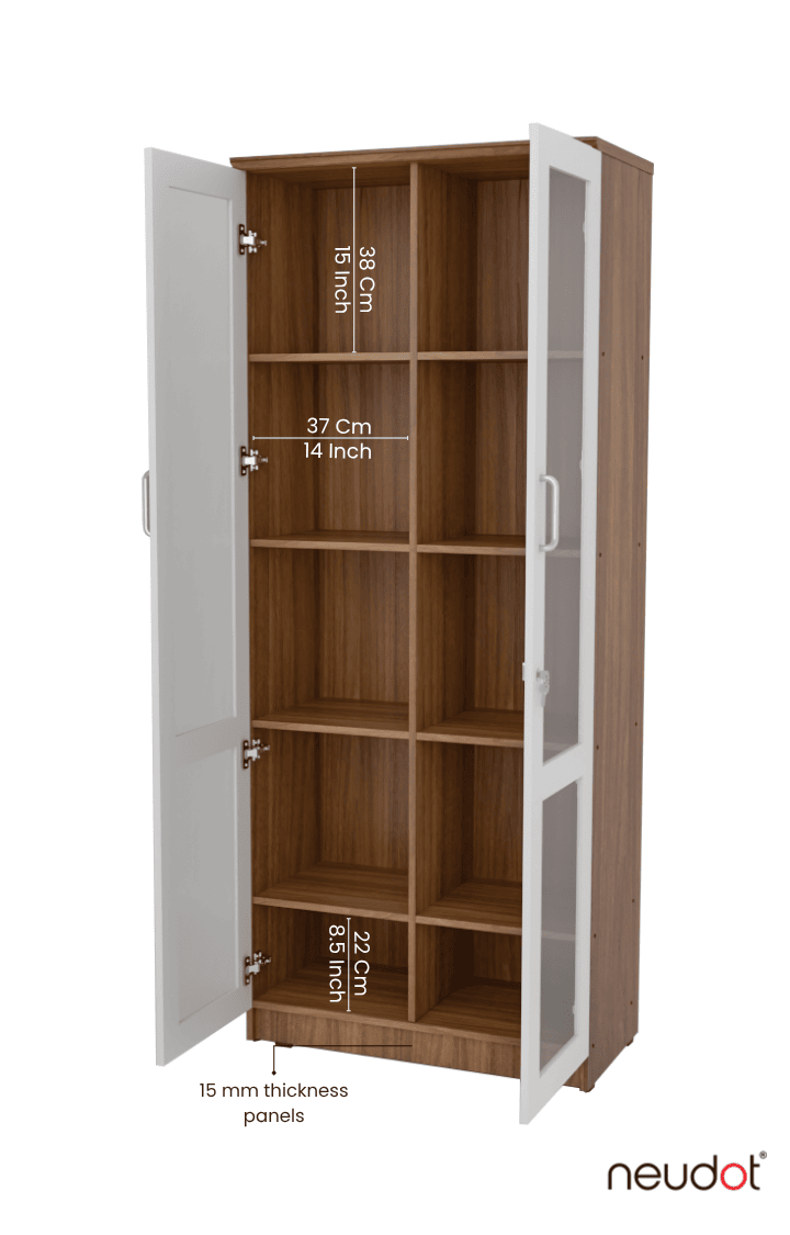 Buku Bookshelf - Leon Teak