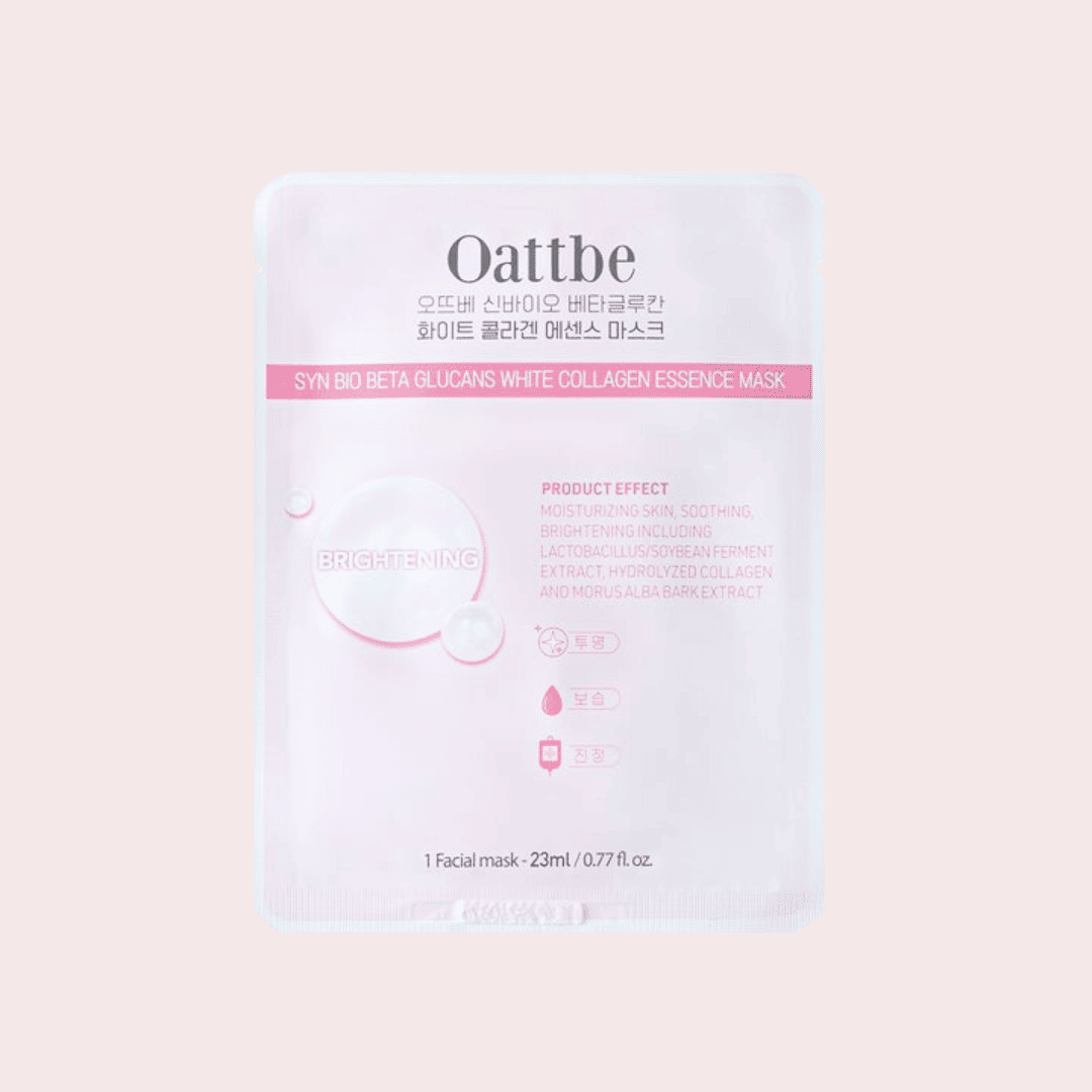 Syn Bio Beta Glucans White Collagen Essence Mask: SET