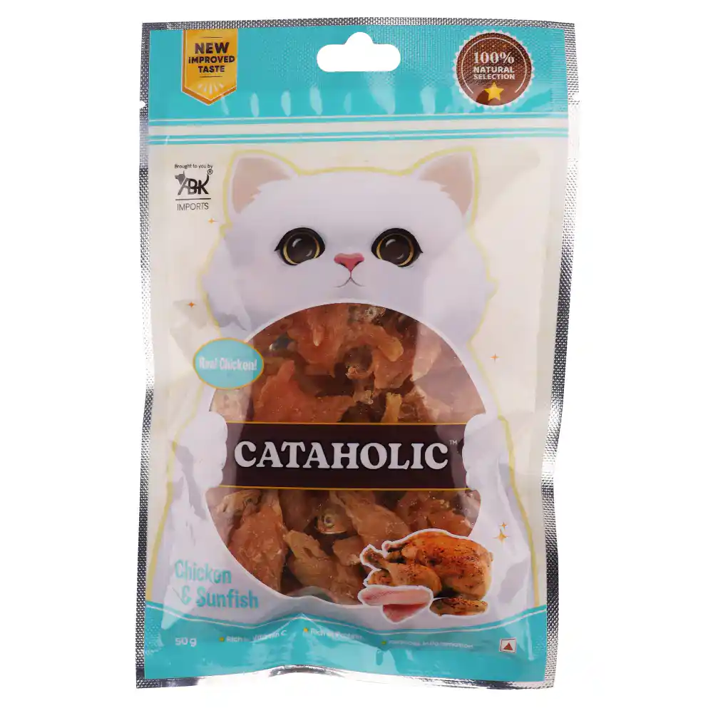 Cataholic Soft Chicken & Sunfish Spiral Cat Treats