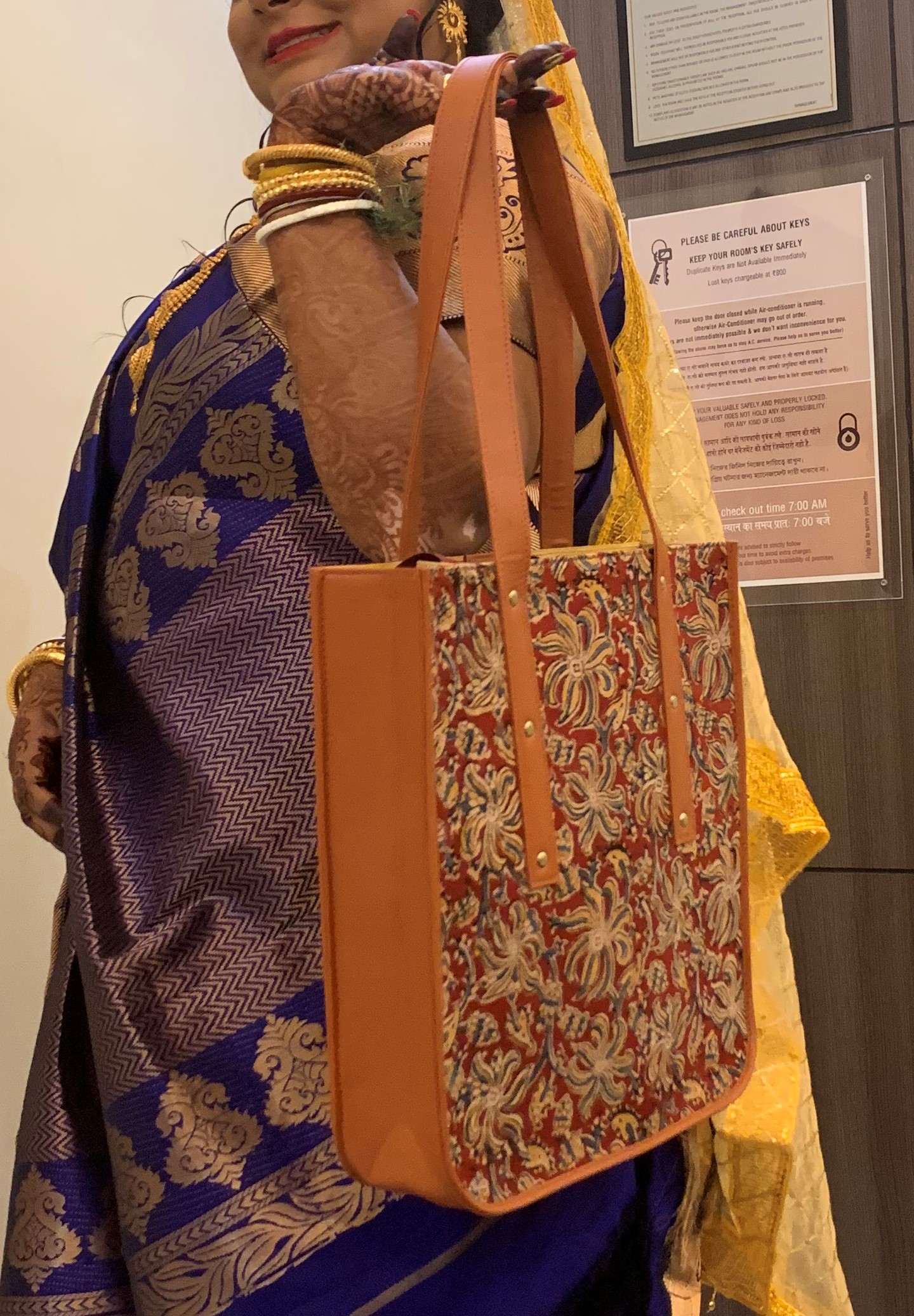 Piu Kalamkari Tote