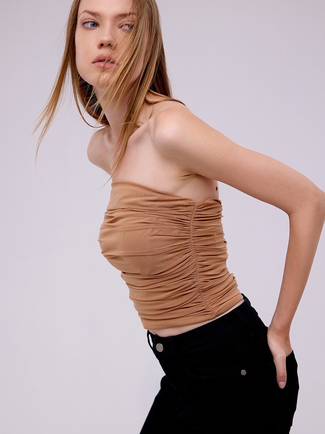 NUDE BANDEAU TOP