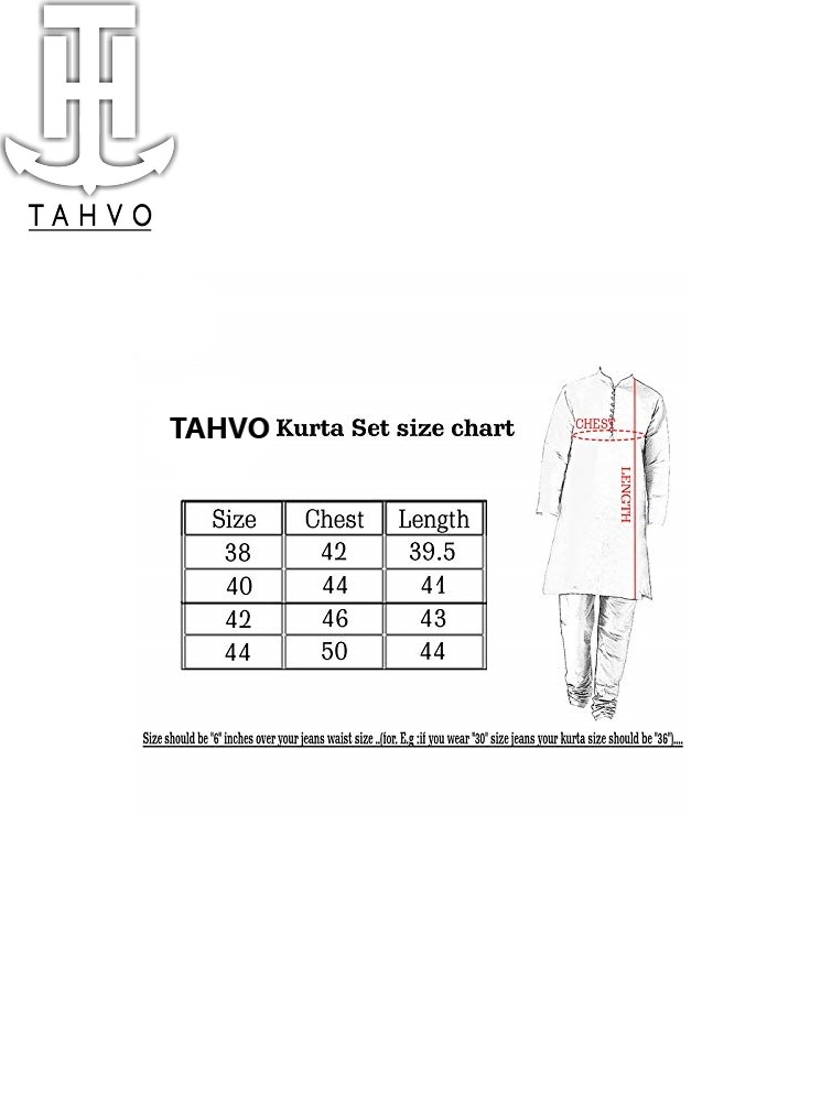 TAHVO | TAHVO men cotton kurta dhoti pant set  5