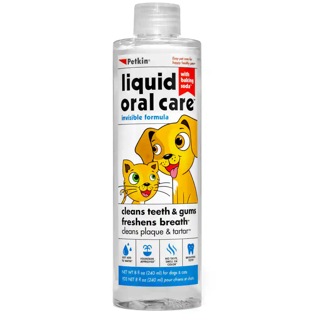 Petkin | Petkin Liquid Oral Care Invisible formula for Pets, 240 ml