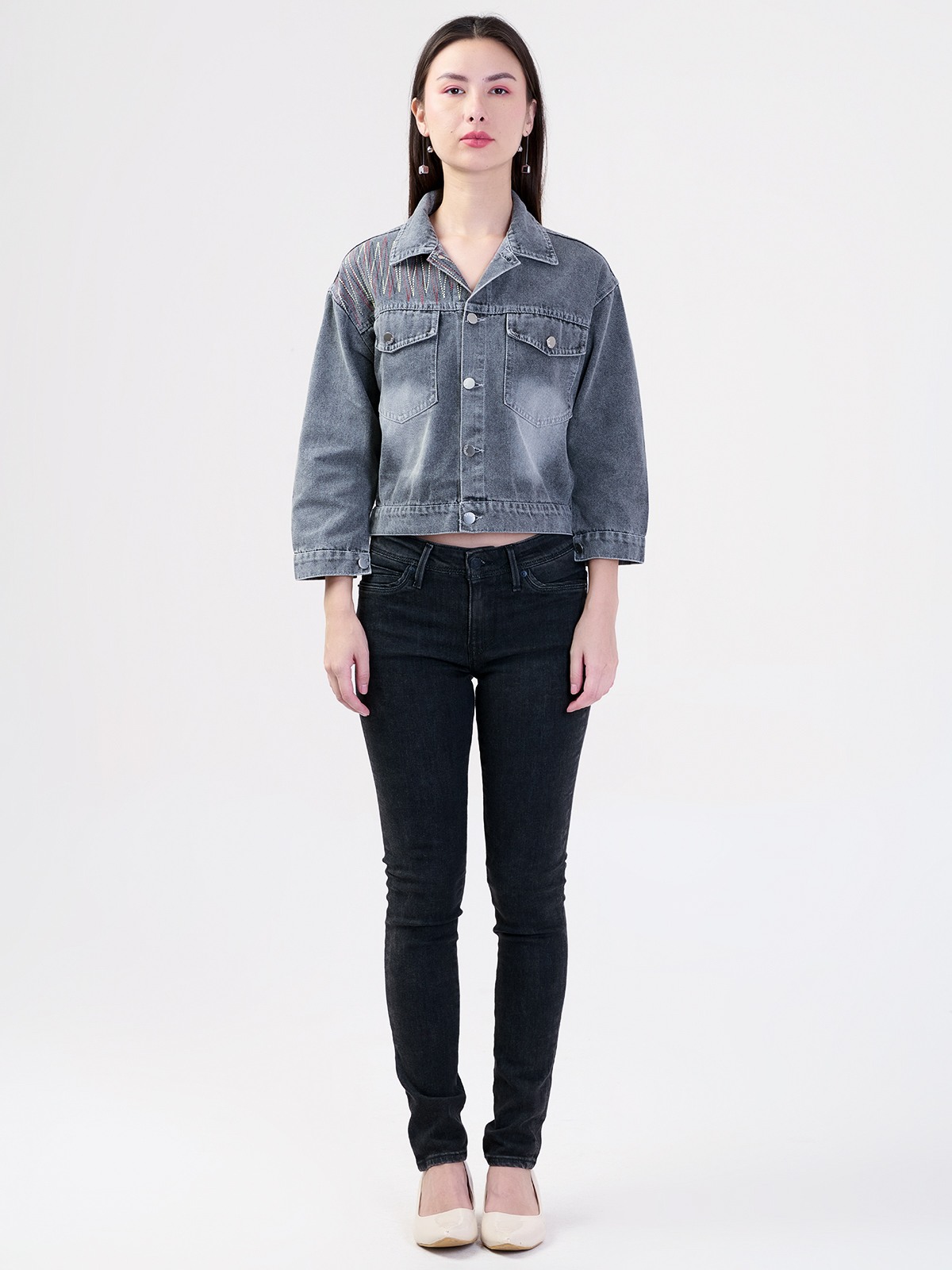 ALBION LADIES GREY JACKET