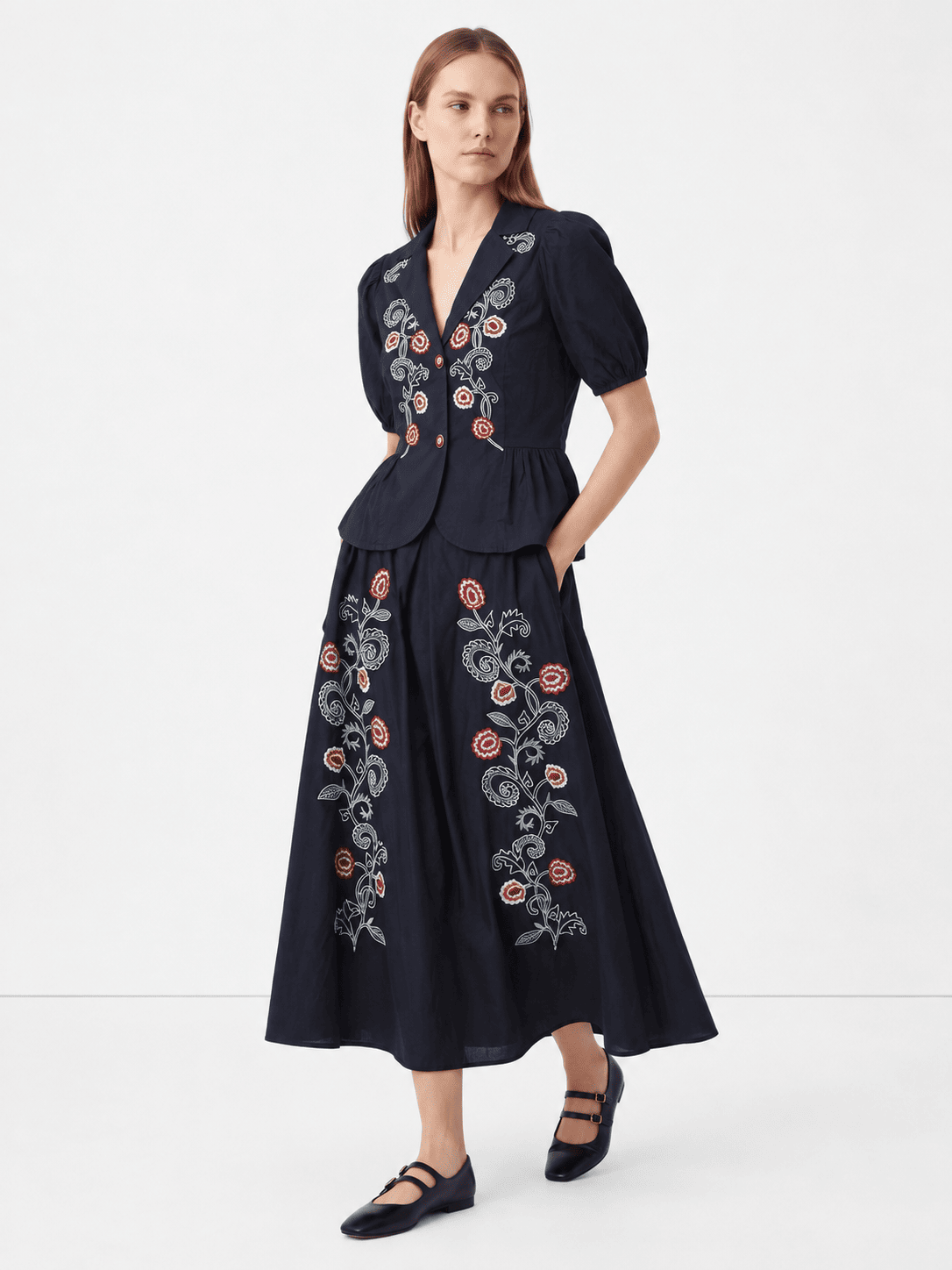 Judy Embroidered Skirt