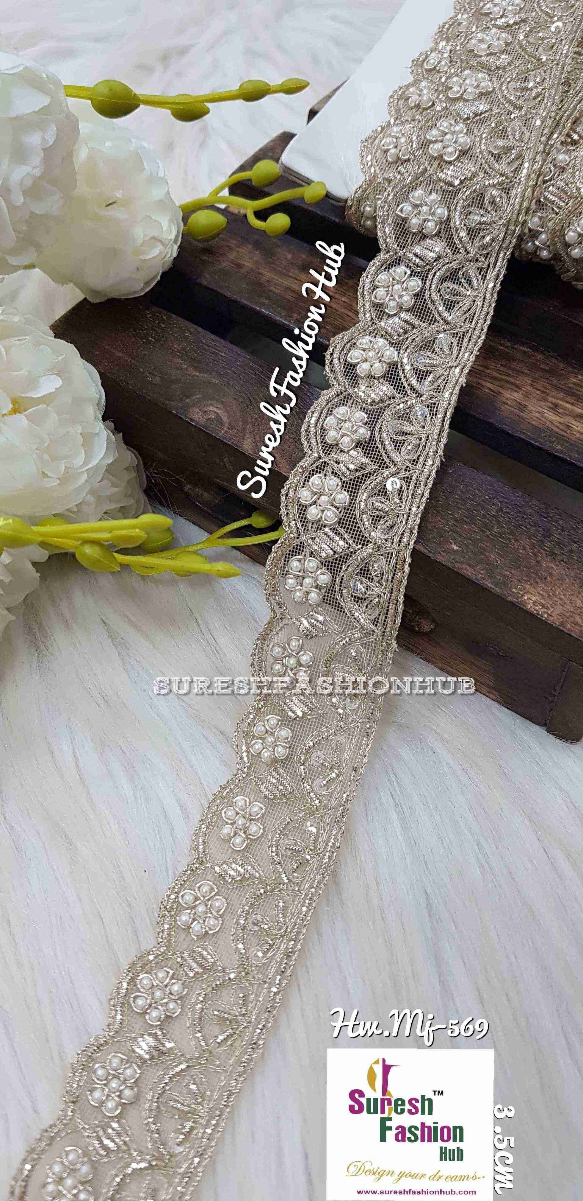 Handmade Moti Elegance Lace