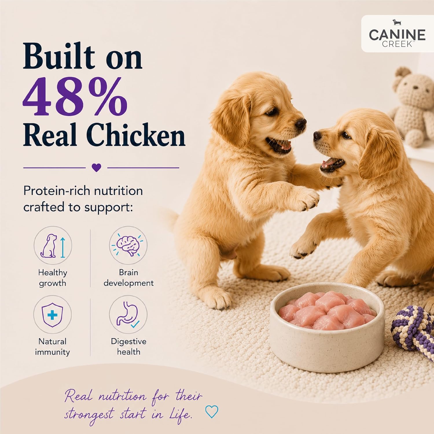 Canine Creek Ultra Premium Starter Puppy Dry Dog Food