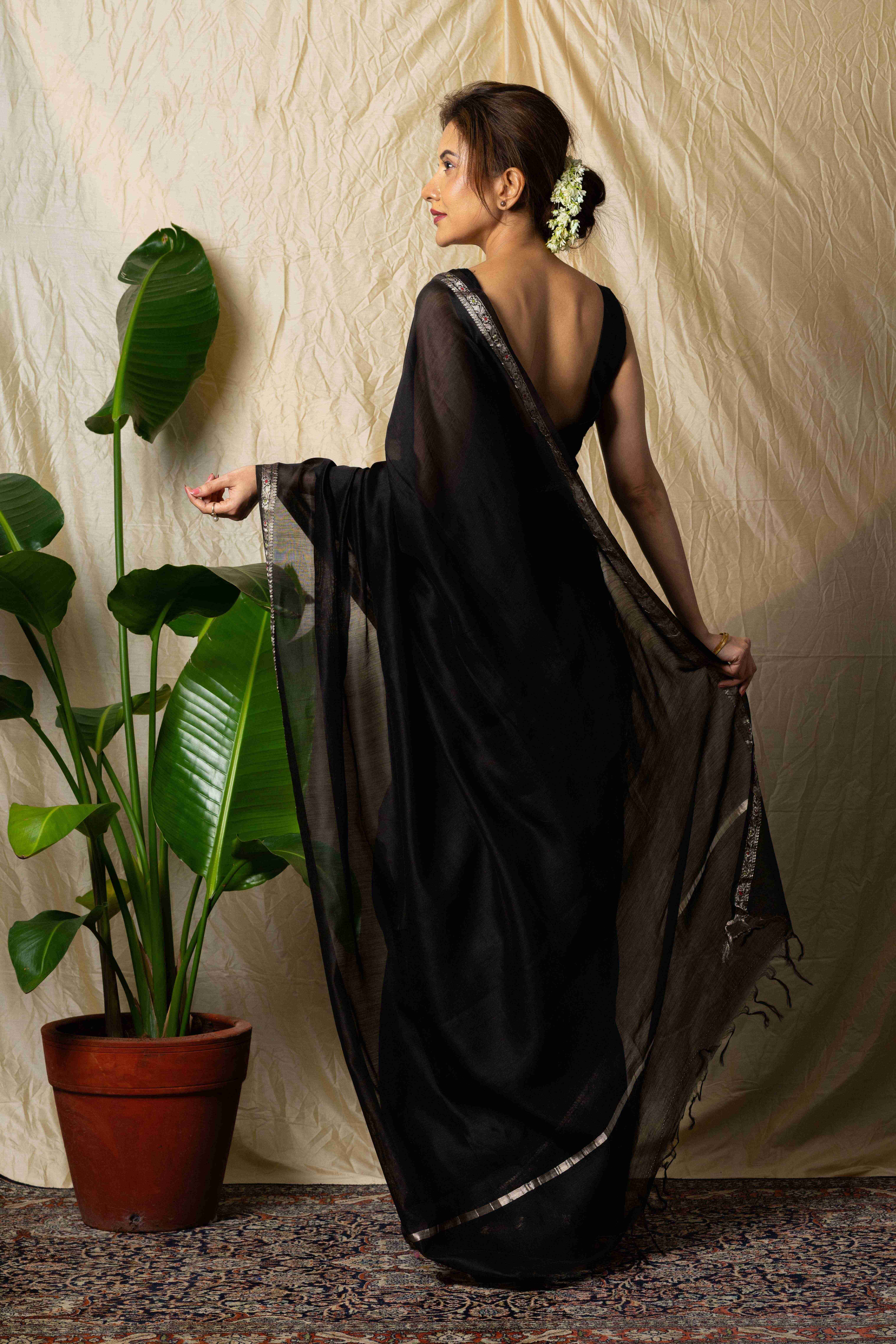 Maheshwari Silk  Saree