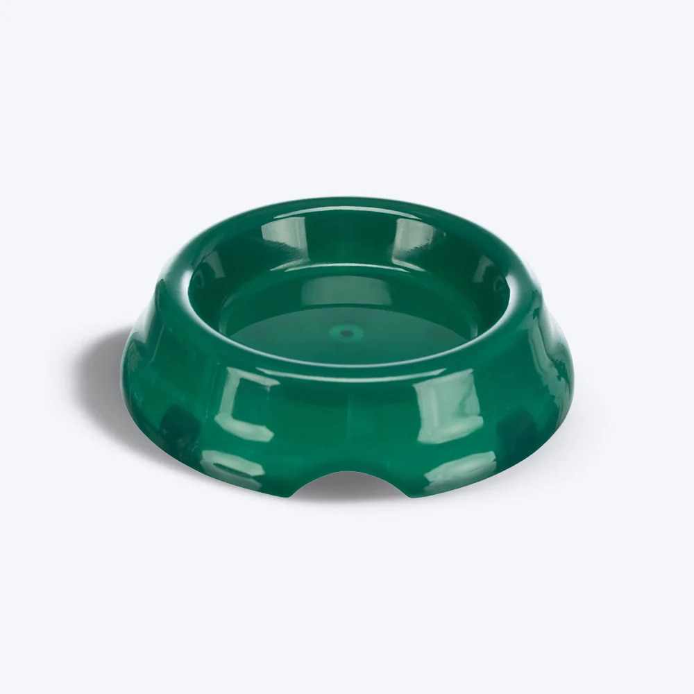 Trixie Multi Colour Plastic Bowl For Cat Non-Slip, 200 ml Diameter - 11cm