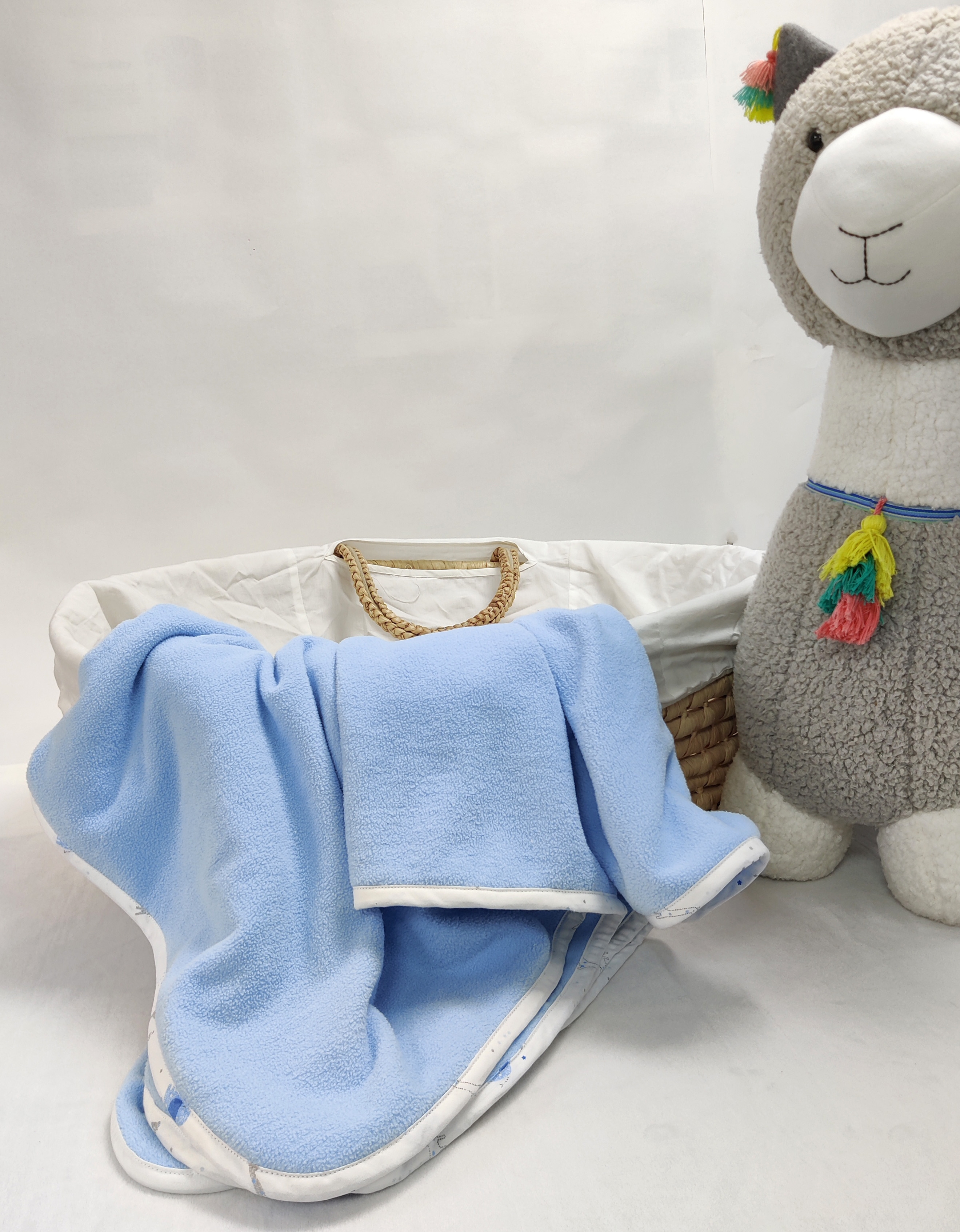 Mothercare | Shooting Star Fleece Baby Blanket Blue 0