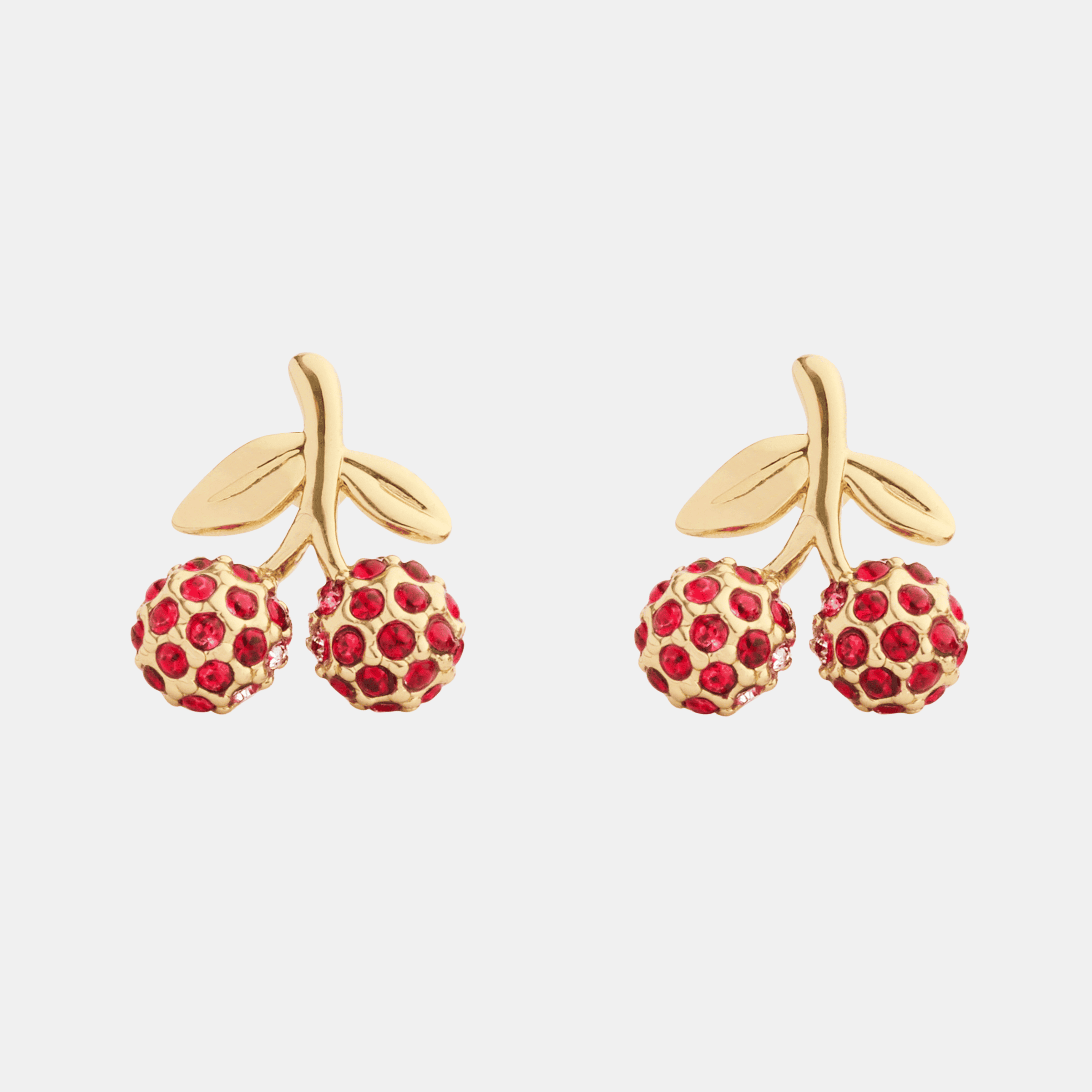 Pavé Icons Cherry Stud Earrings