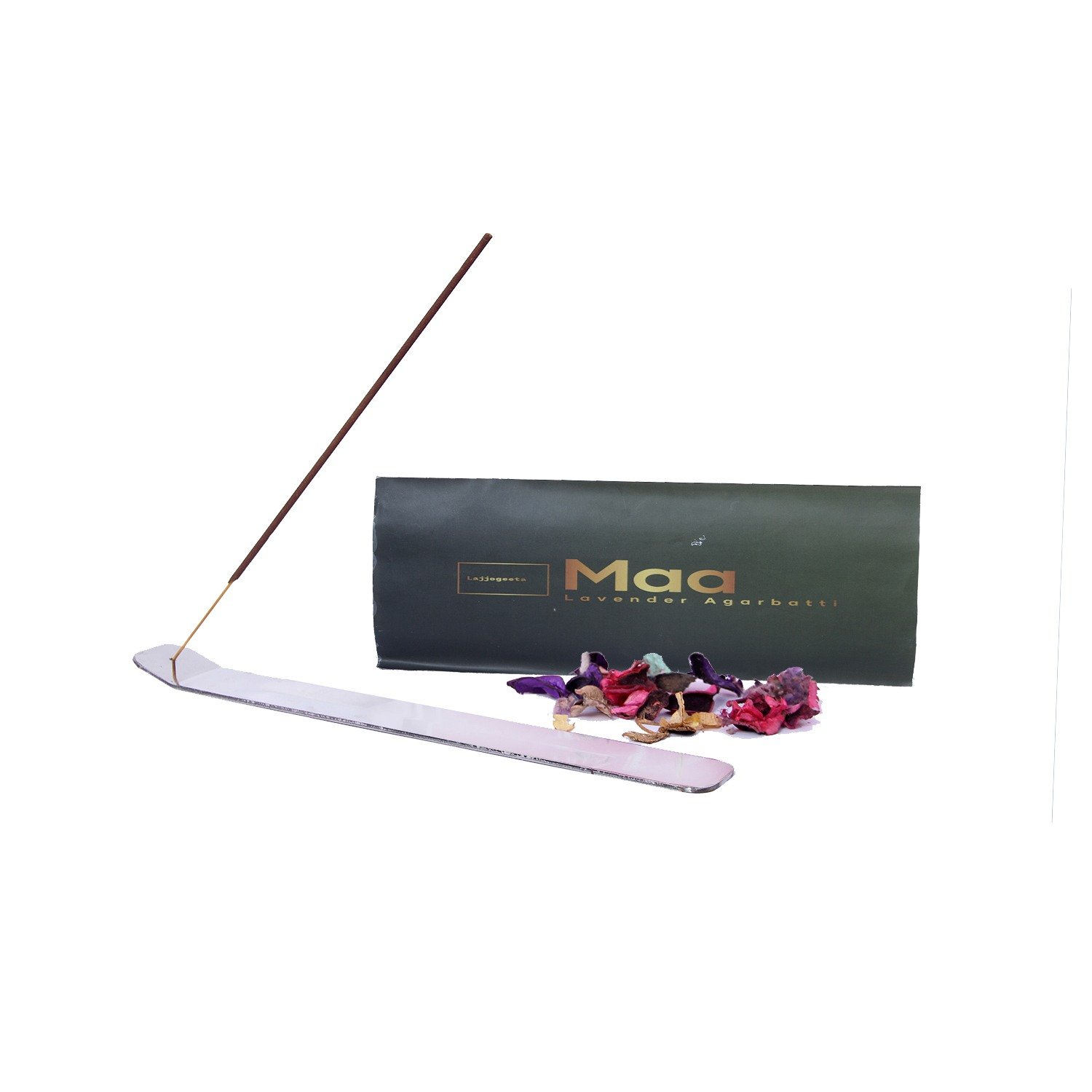 Lavender Agarbatti (300 Sticks) Incense Sticks for Puja, Freshness & Meditation | Floral Fragrance | Pooja Room Items for Home & Prayers-Maa