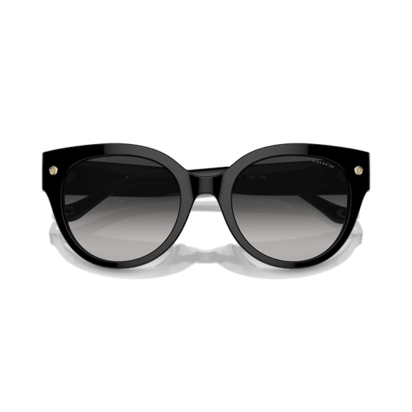 Coach Black Acetate Women Sunglass