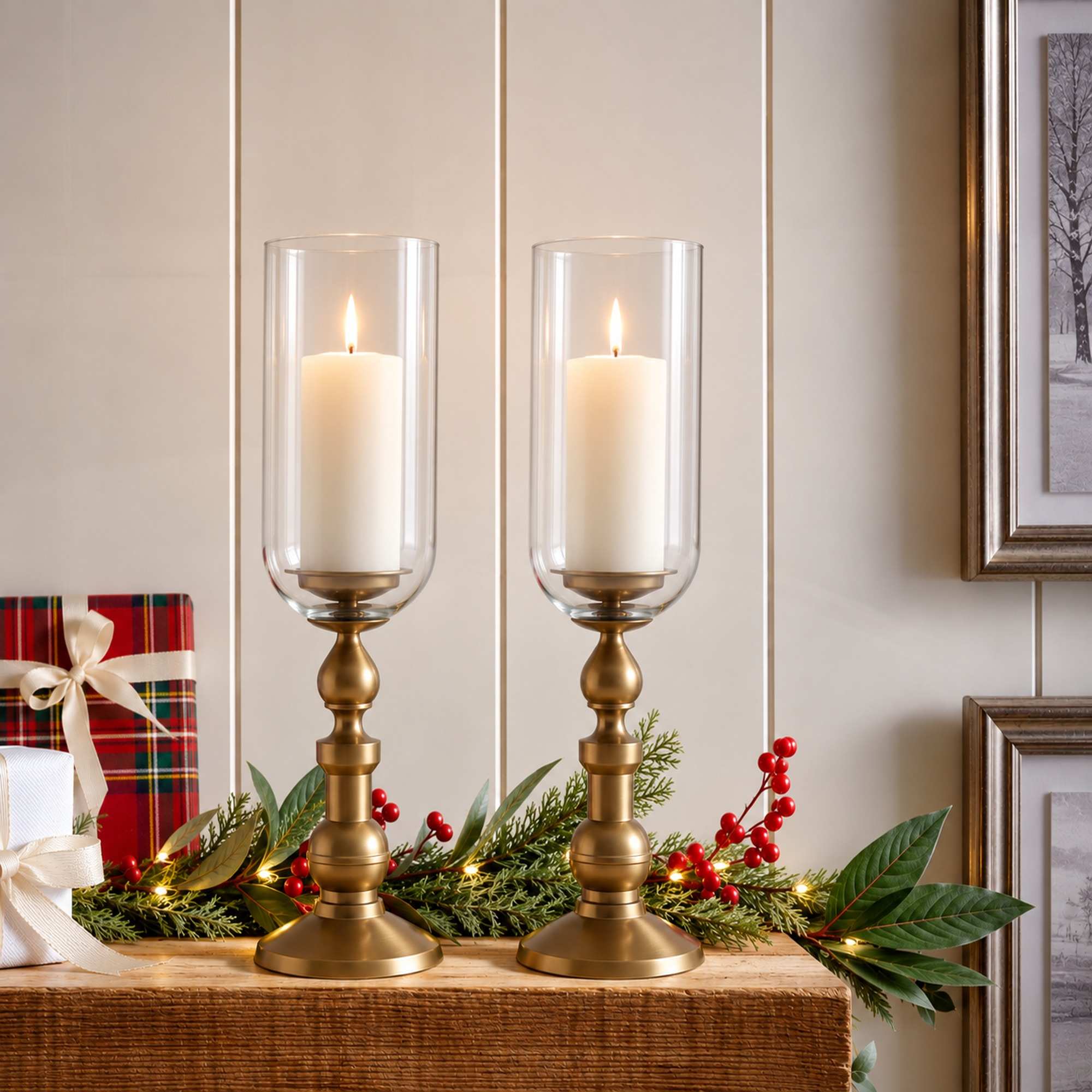 Pottery Barn | Napa Hurricane Candle Holder