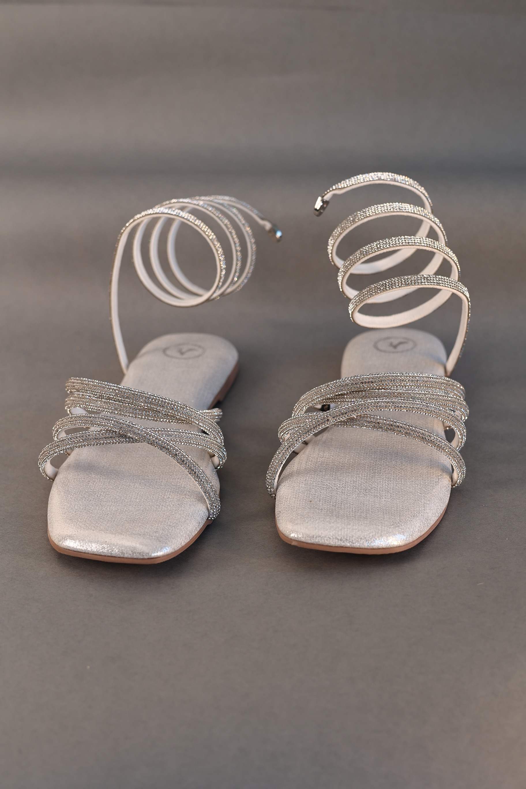 Sana K | Silver Spring Flat Sandal undefined