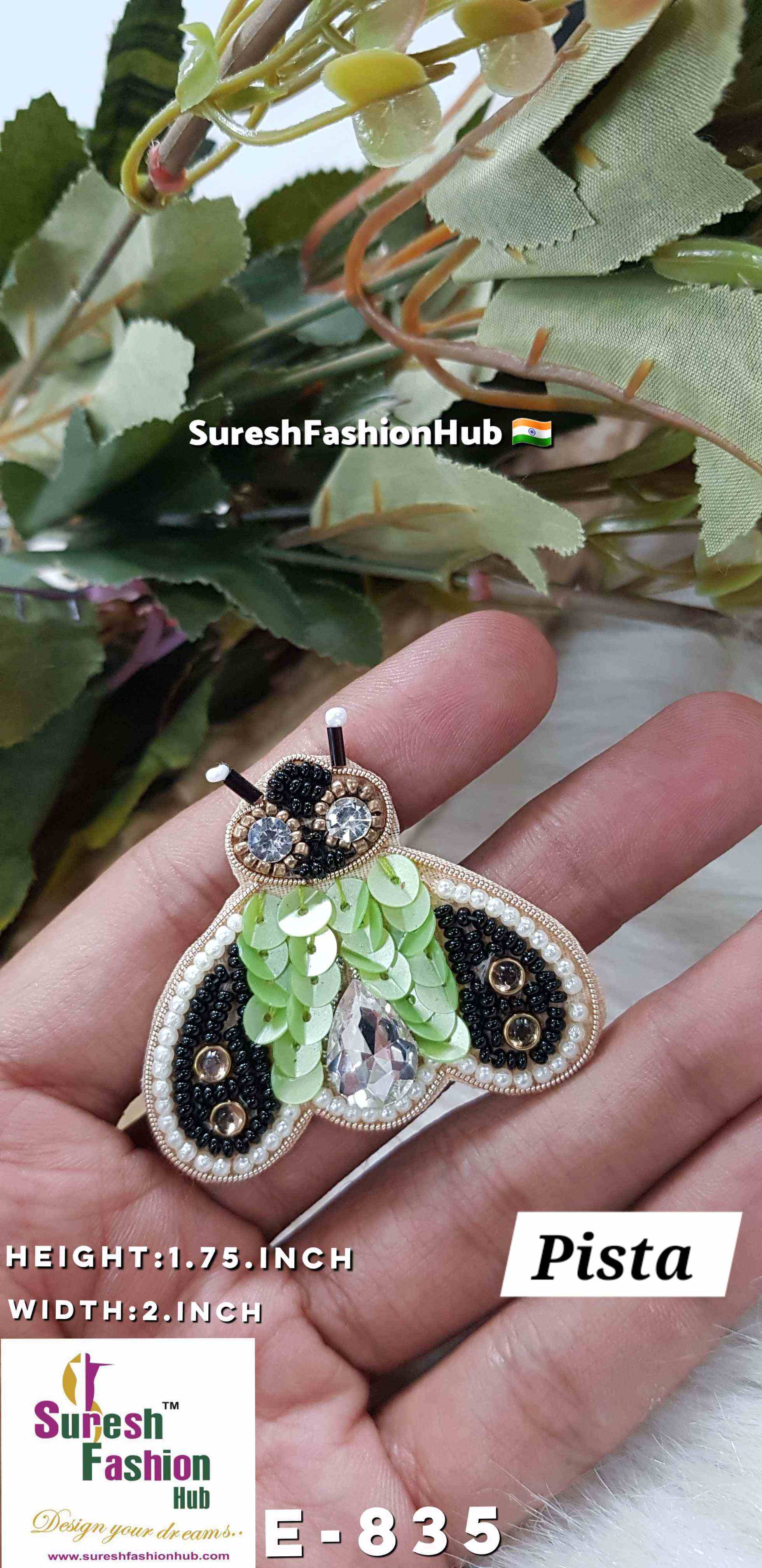 Enchanted Elegance Beetle Patch - Pista
