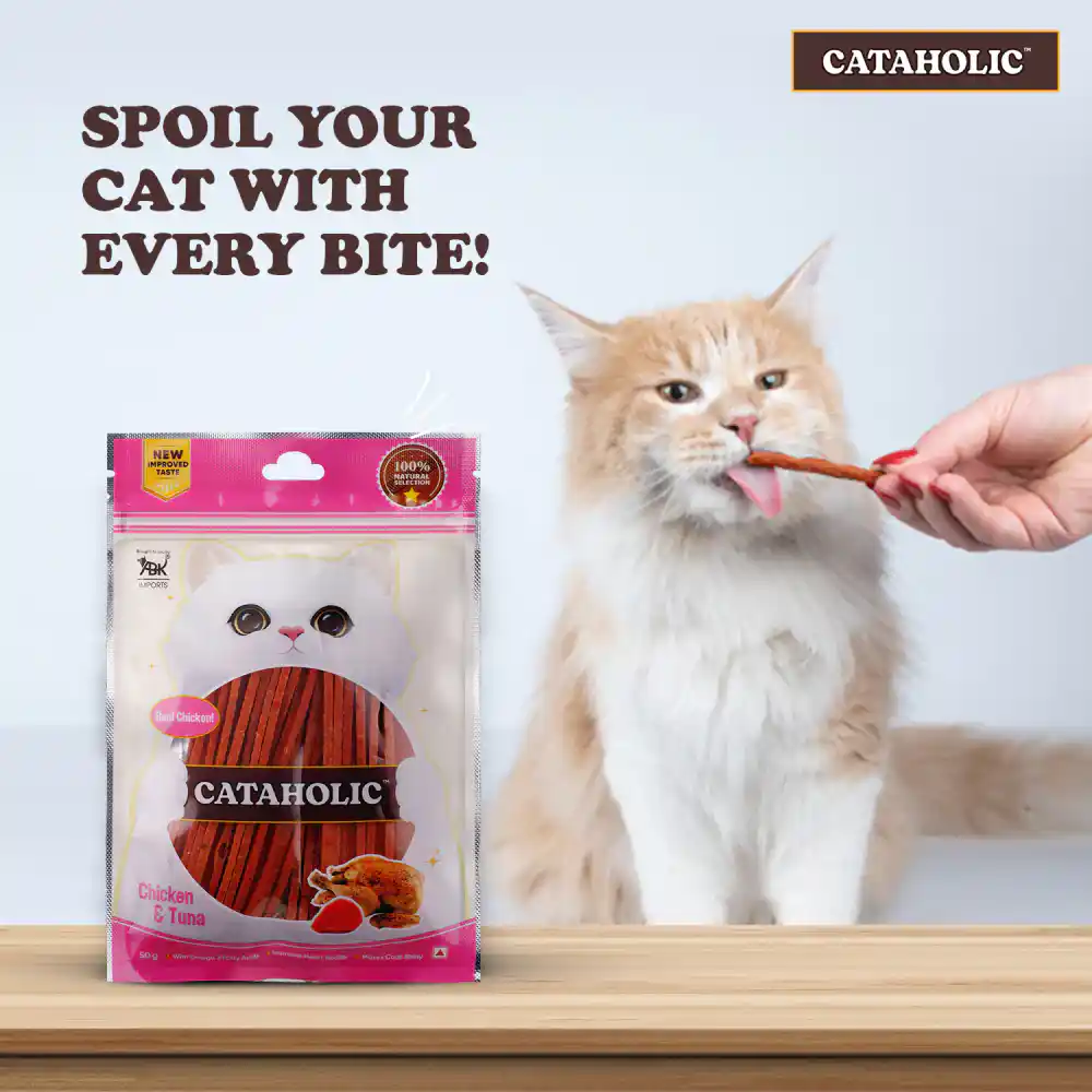 Cataholic Chicken & Tuna Sliced Cat Treats