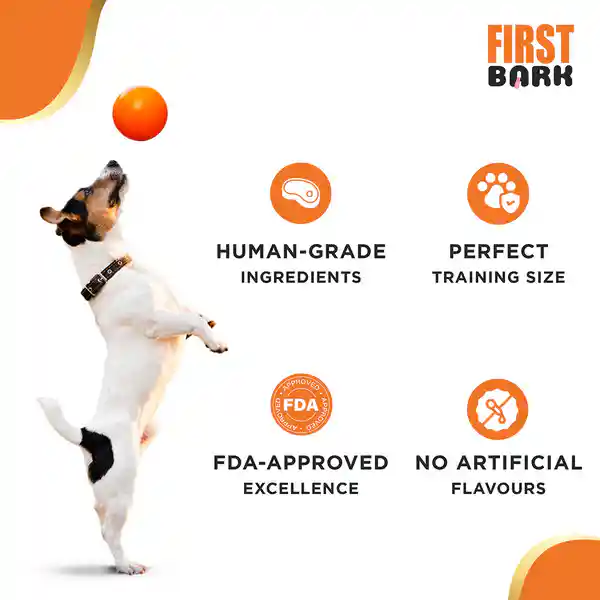 First Bark Chicken Training Cubes For Dogs 200 gm