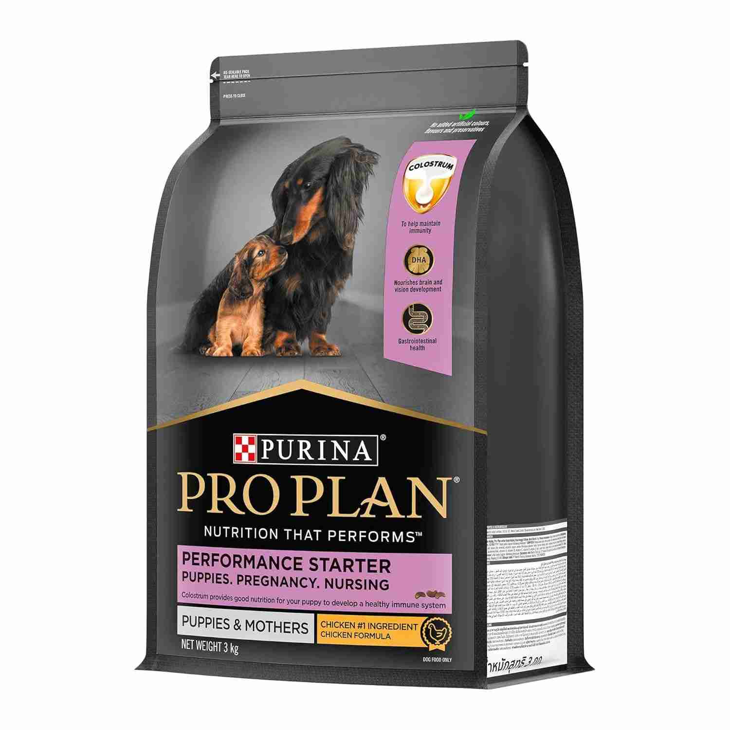 PURINA Pro Plan Chicken Mother & Puppy Starter Dog Dry Food 3kg