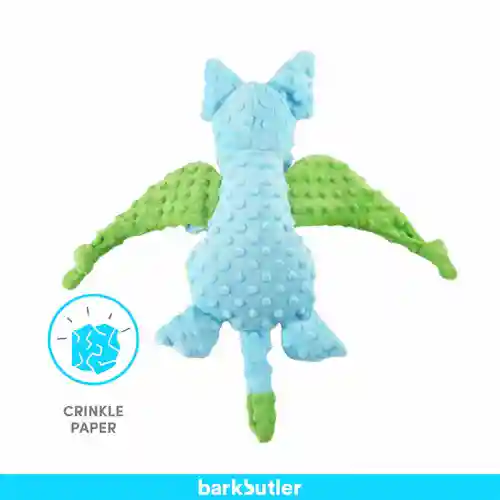 Barkbutler Pookie The Dragon Plush Toy for Dogs