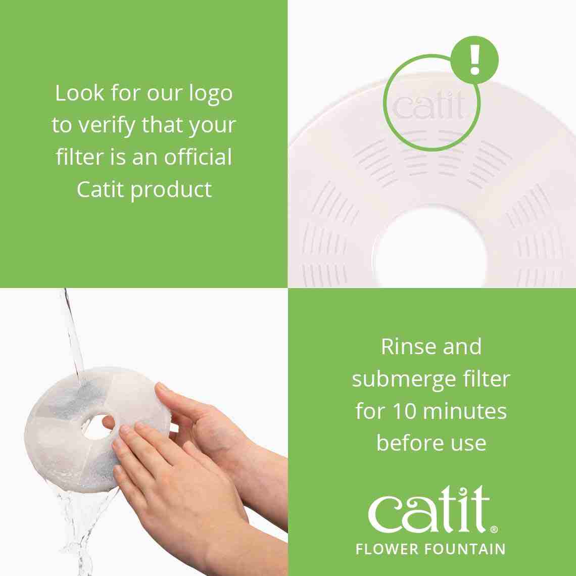 Catit Drinking Flower Fountain, 2.5 Litres