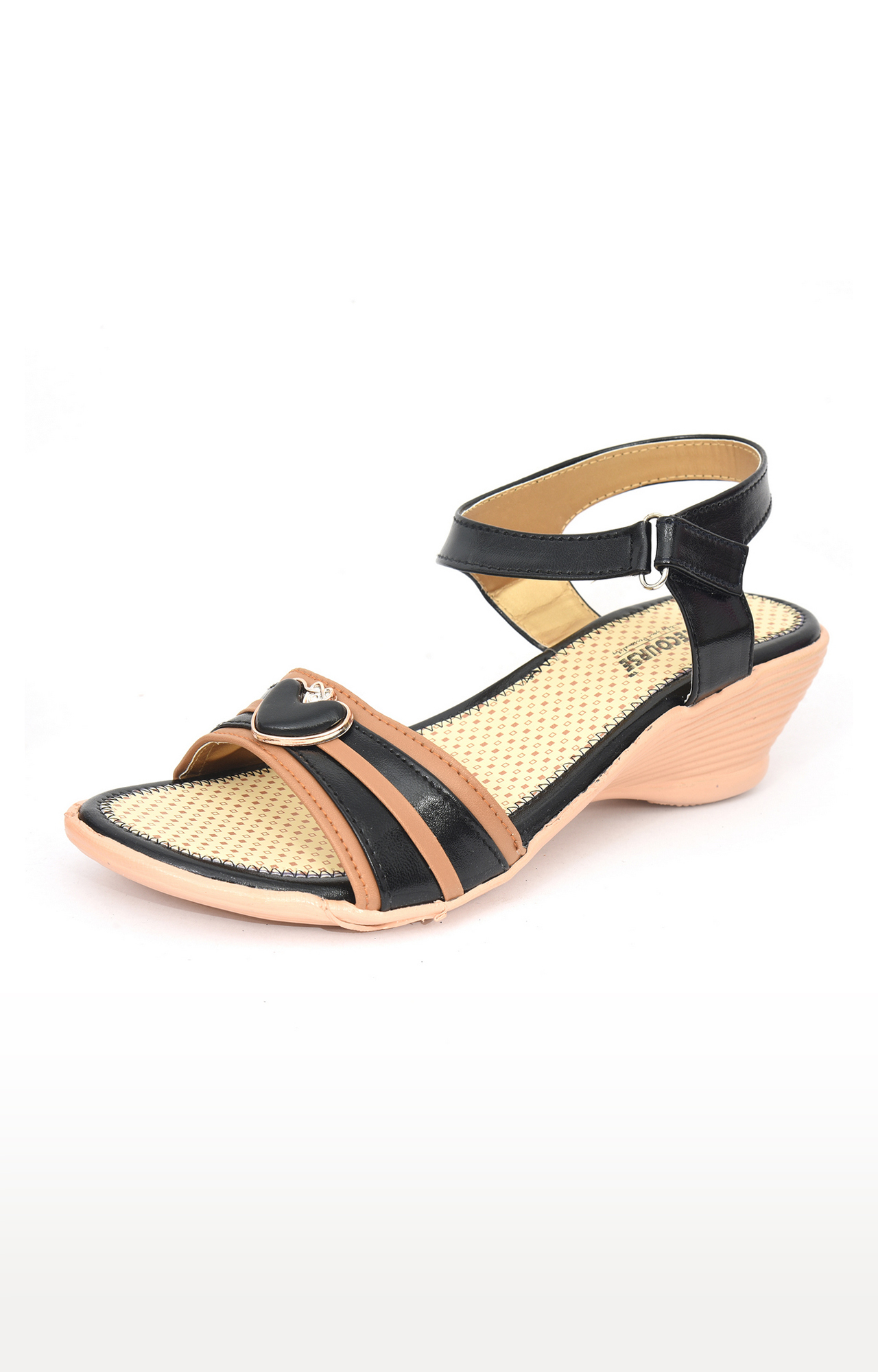 korean 2 inch block leather heels sandal for women | Shopee Philippines