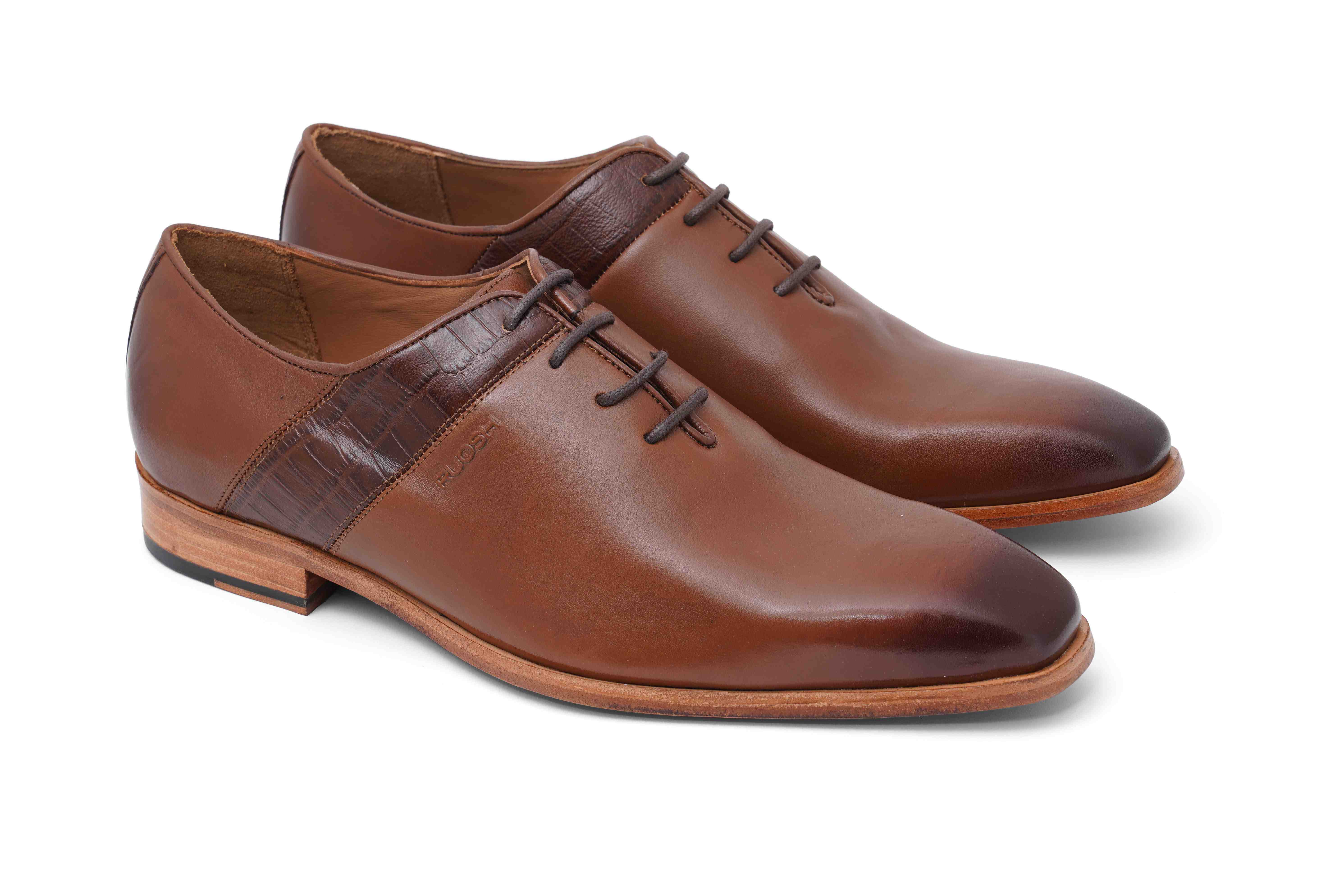 The King Ruosh Men Tan Formal Lace-Up