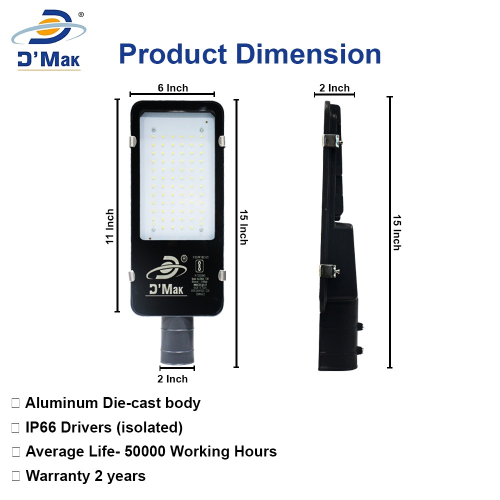72 watt led street light price cheap