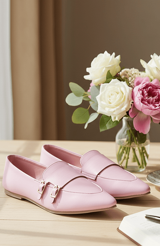WZAYA
Embellished Pointed Toe Ballerinas