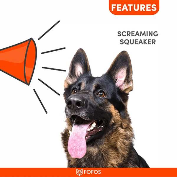 Barkbutler X Fofos Vegi-Bites Carrot Dog Chew Toy