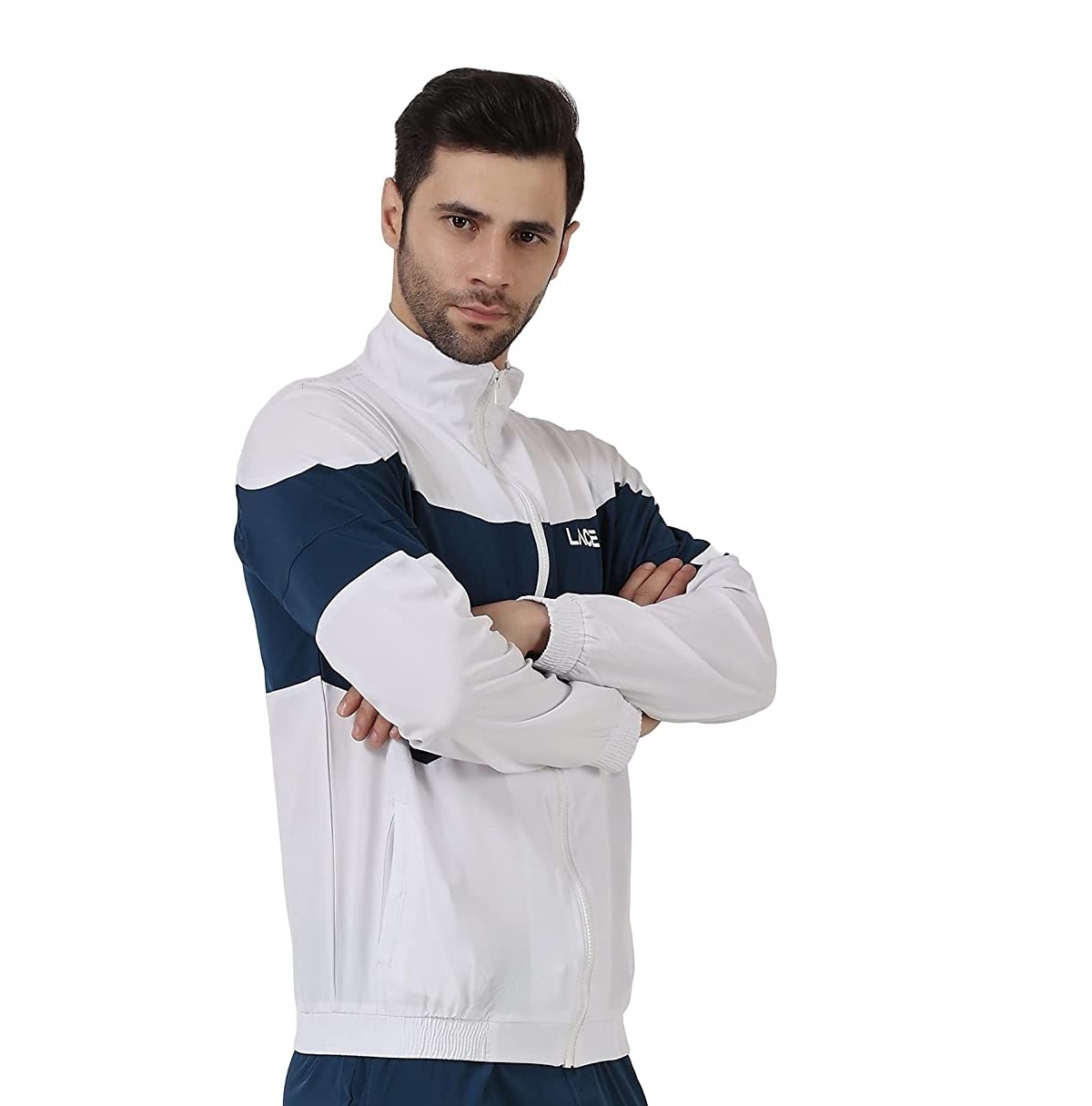 LACE IT™ | LACE IT Men's Sports Jacket(White) 3